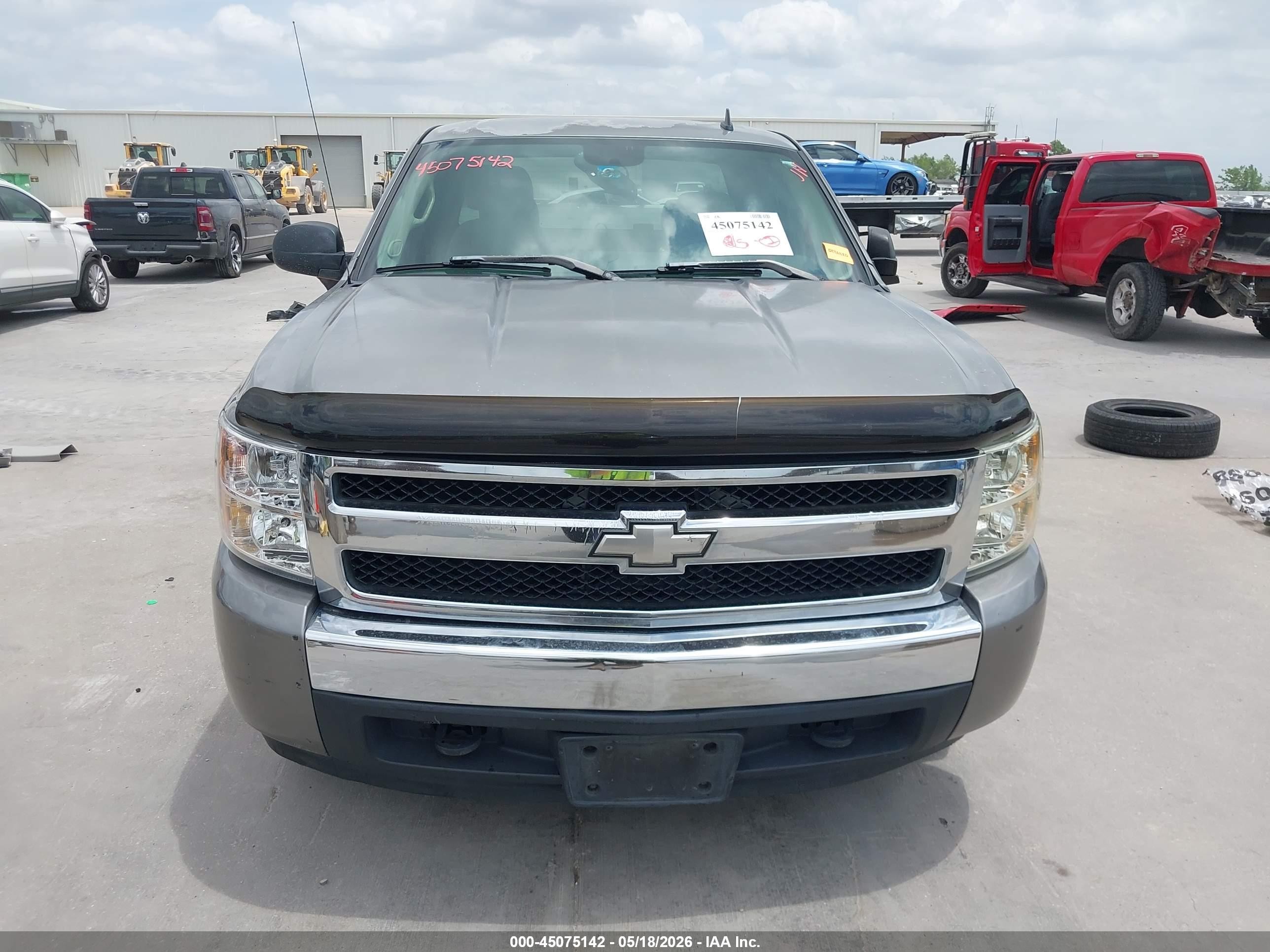 2007 Chevrolet Silverado 1500 Lt1 Gray vin: 1GCEC19C77Z516538