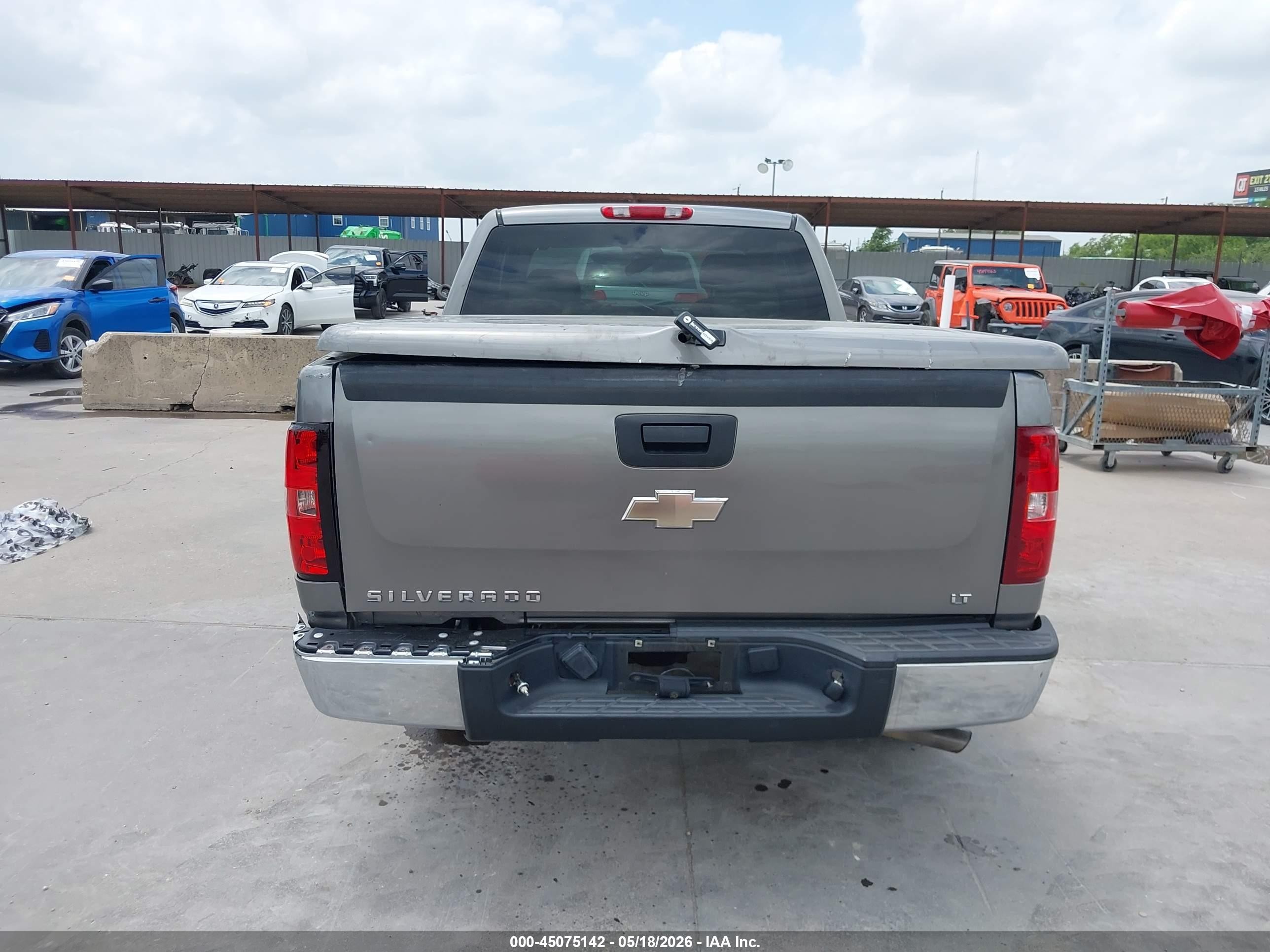 2007 Chevrolet Silverado 1500 Lt1 Gray vin: 1GCEC19C77Z516538