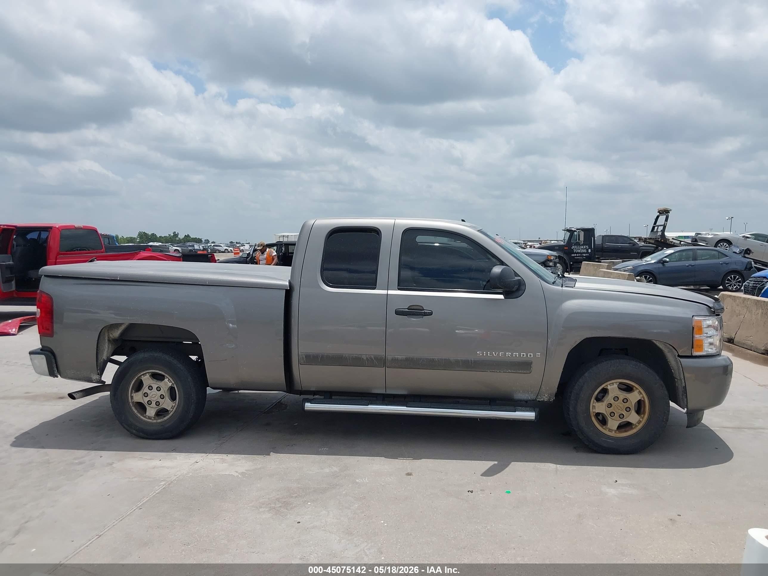 2007 Chevrolet Silverado 1500 Lt1 Gray vin: 1GCEC19C77Z516538