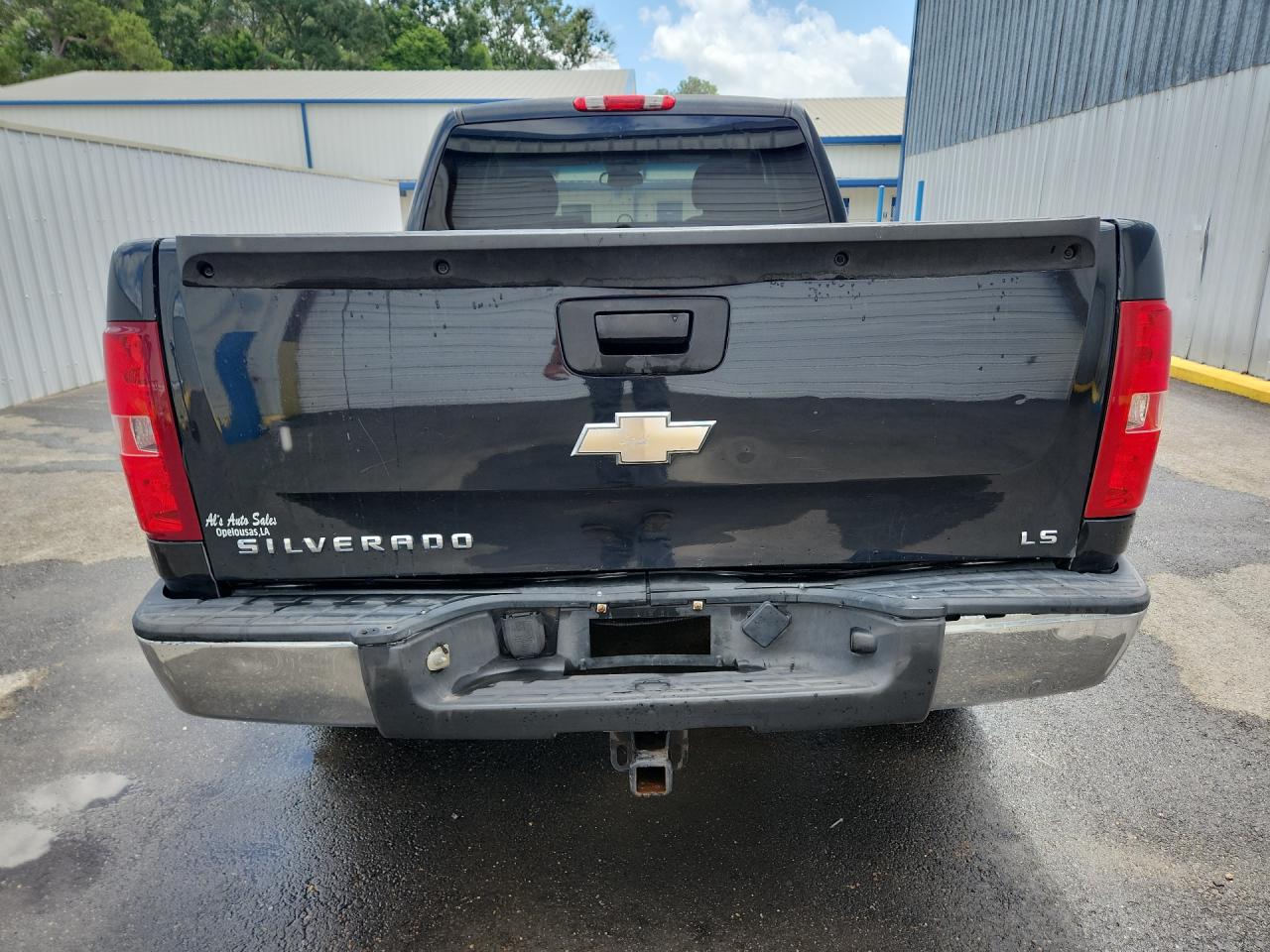 2009 Chevrolet Silverado C1500 Charcoal vin: 1GCEC19C79Z182529 Damage: Tailgate, Dent(S) W/ Paint Dmg, 6 To 7 Inches