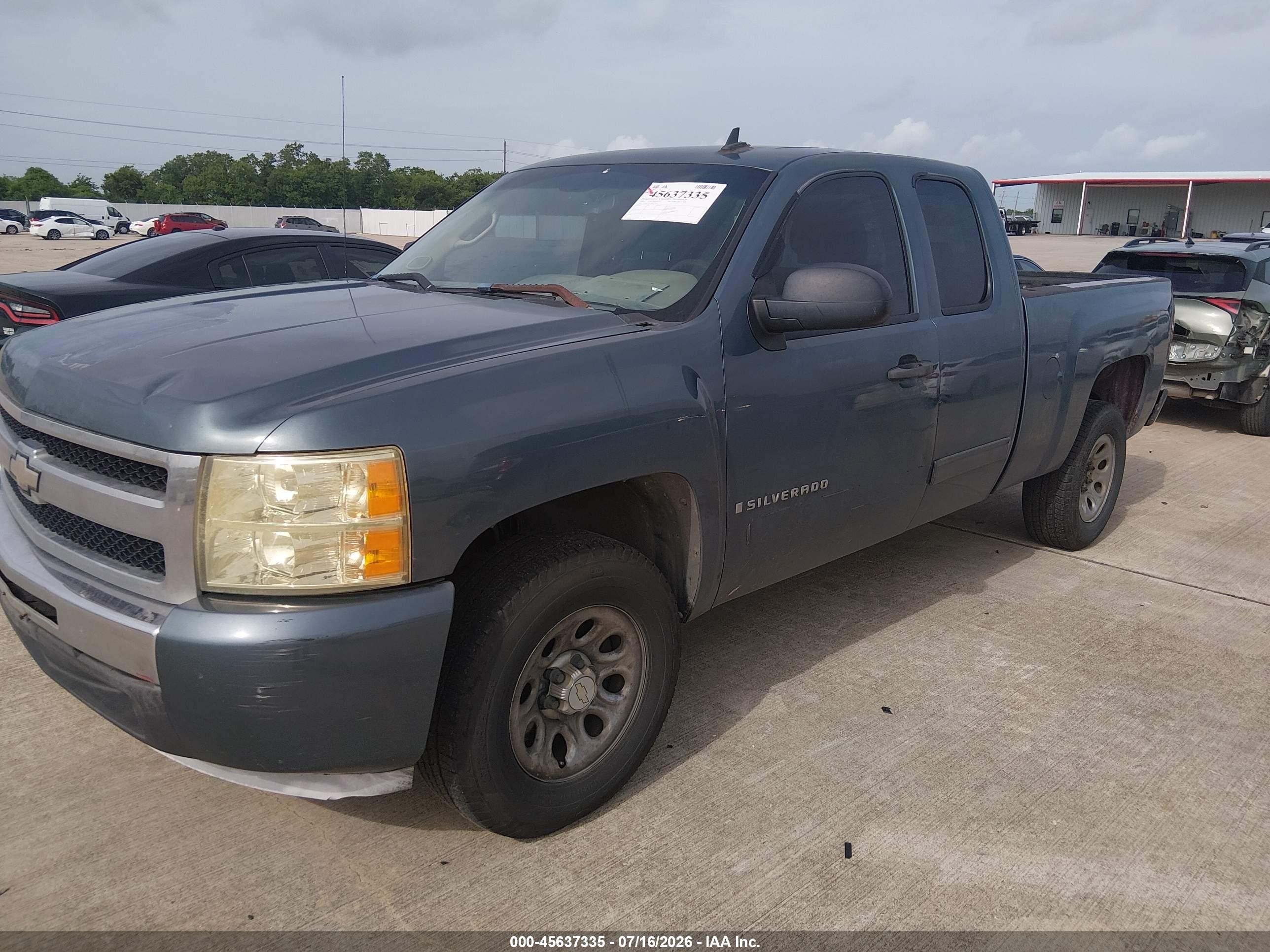 2009 Chevrolet Silverado 1500 Ls Gray vin: 1GCEC19C99Z277013