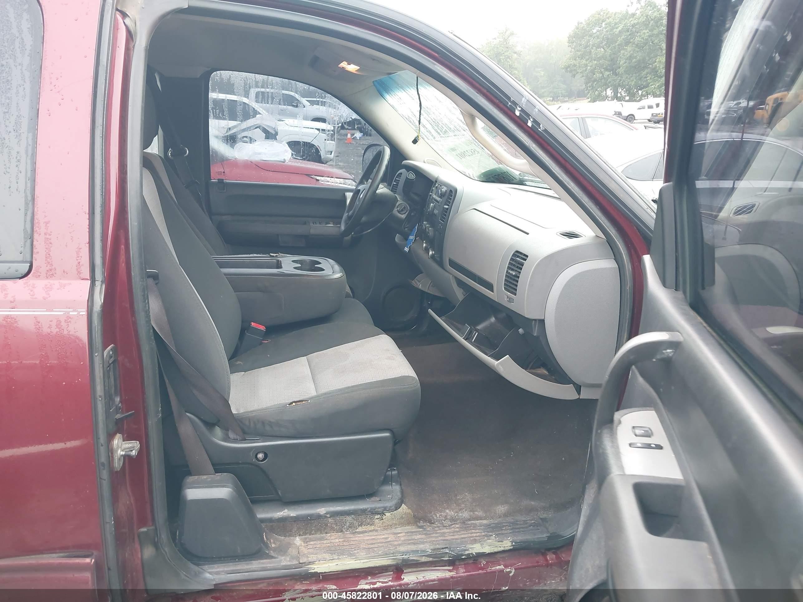 2009 Chevrolet Silverado 1500 Ls Maroon vin: 1GCEC19CX9Z222649