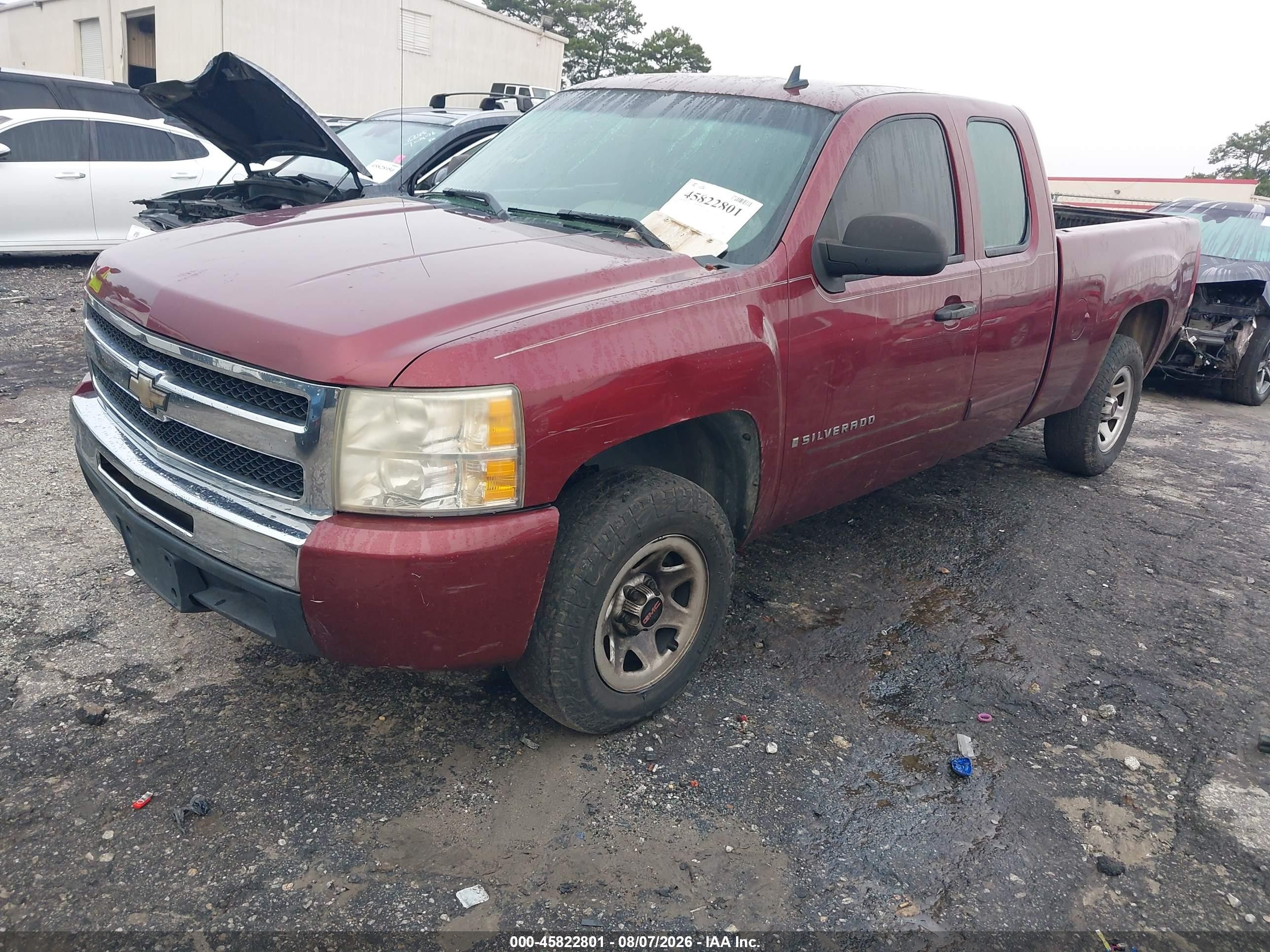 2009 Chevrolet Silverado 1500 Ls Maroon vin: 1GCEC19CX9Z222649