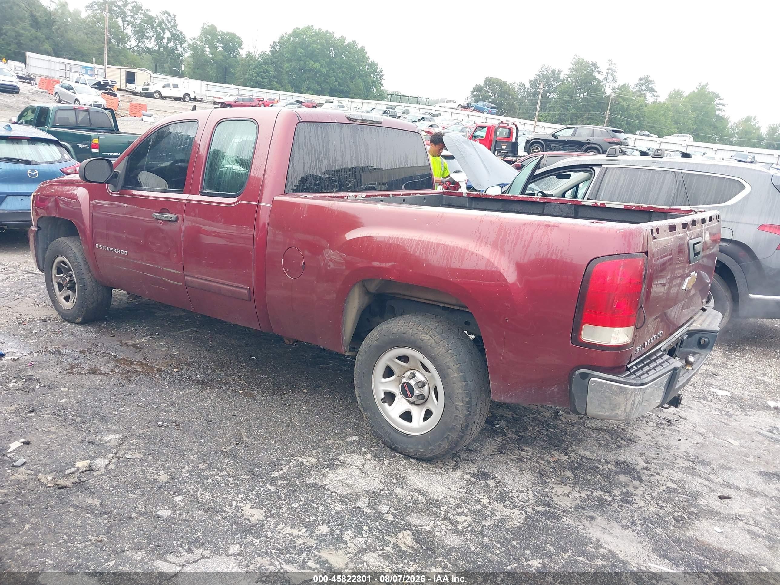 2009 Chevrolet Silverado 1500 Ls Maroon vin: 1GCEC19CX9Z222649