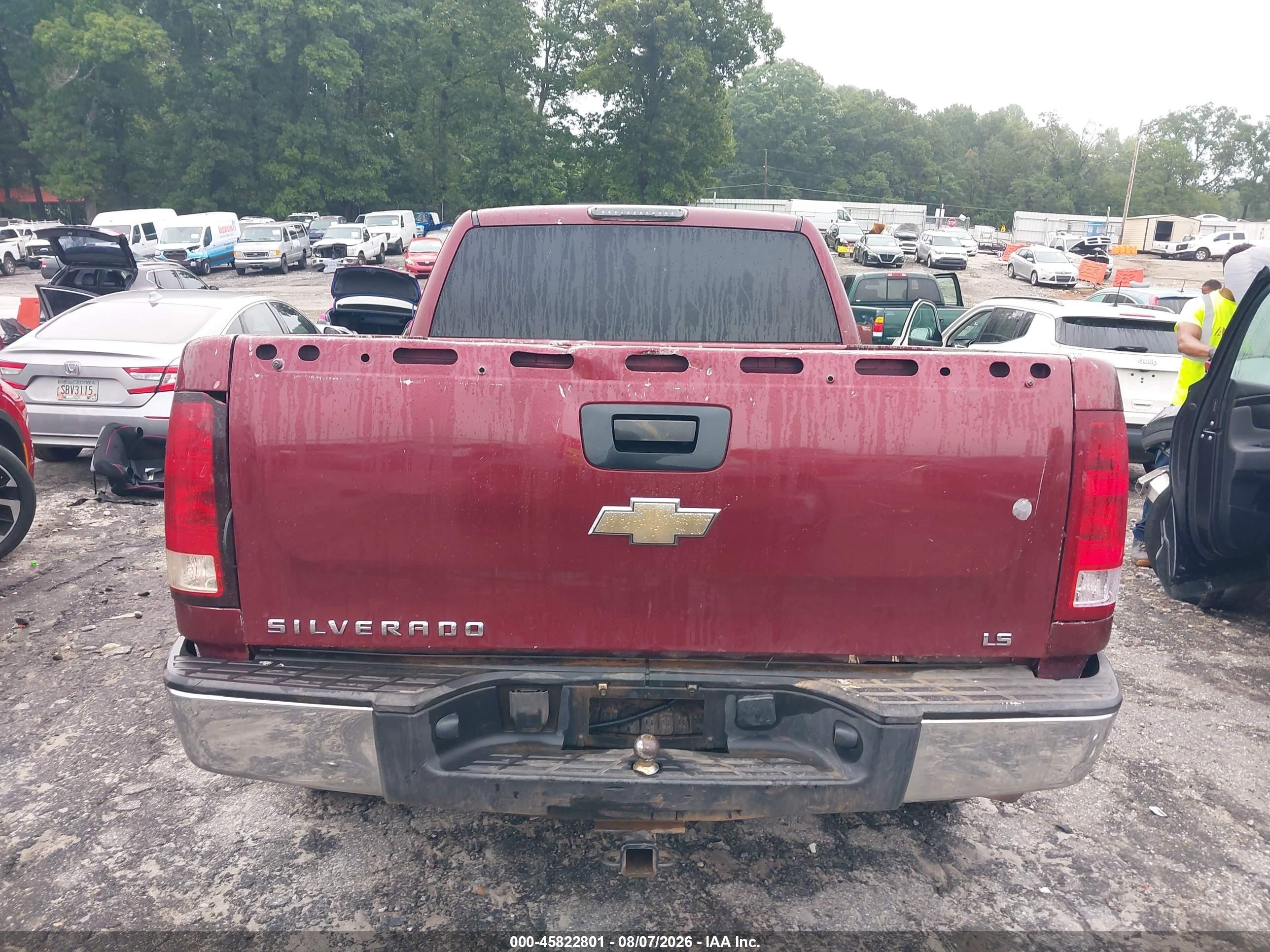2009 Chevrolet Silverado 1500 Ls Maroon vin: 1GCEC19CX9Z222649