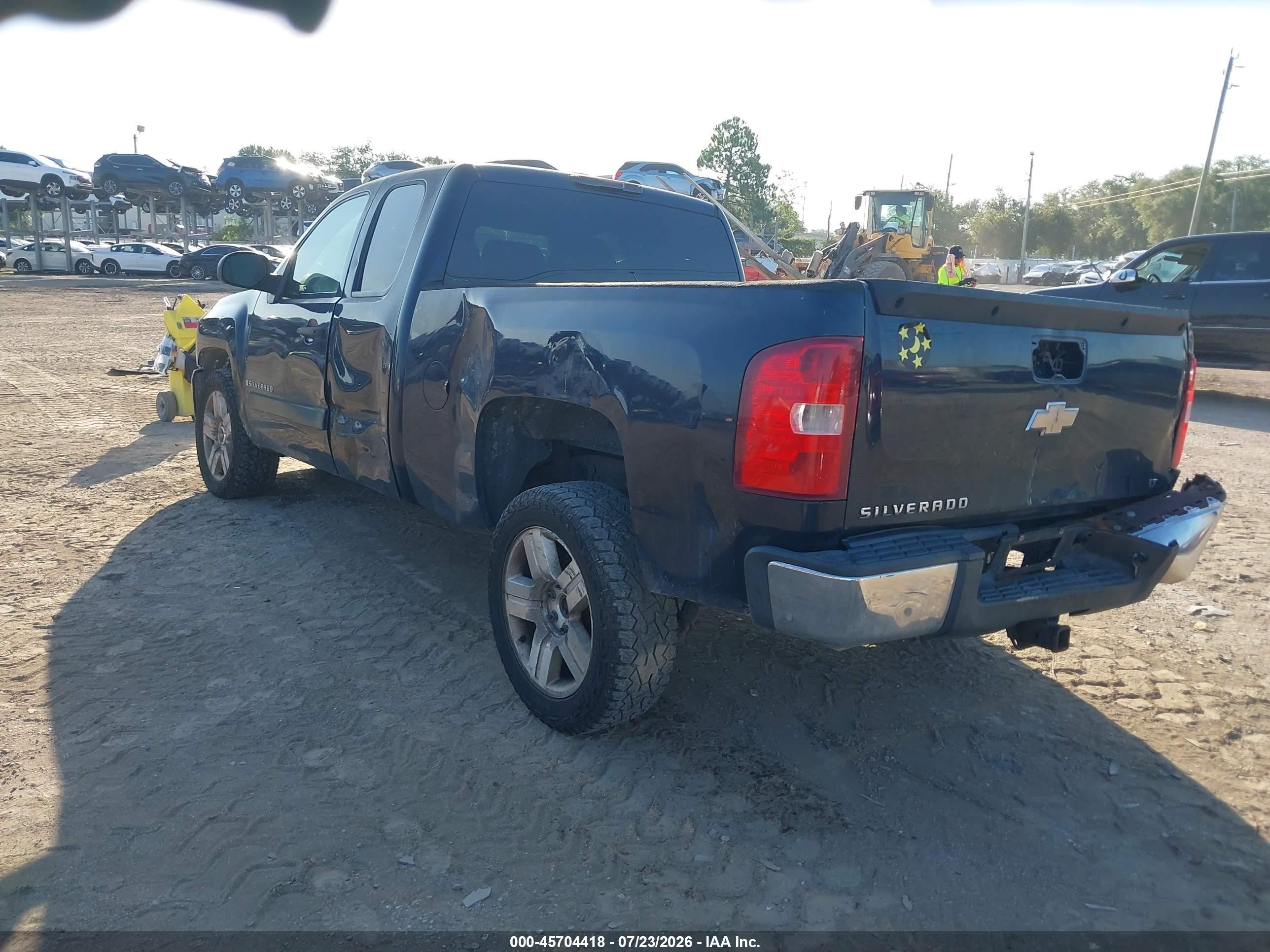 2008 Chevrolet Silverado 1500 Lt1 Blue vin: 1GCEC19J28Z304436