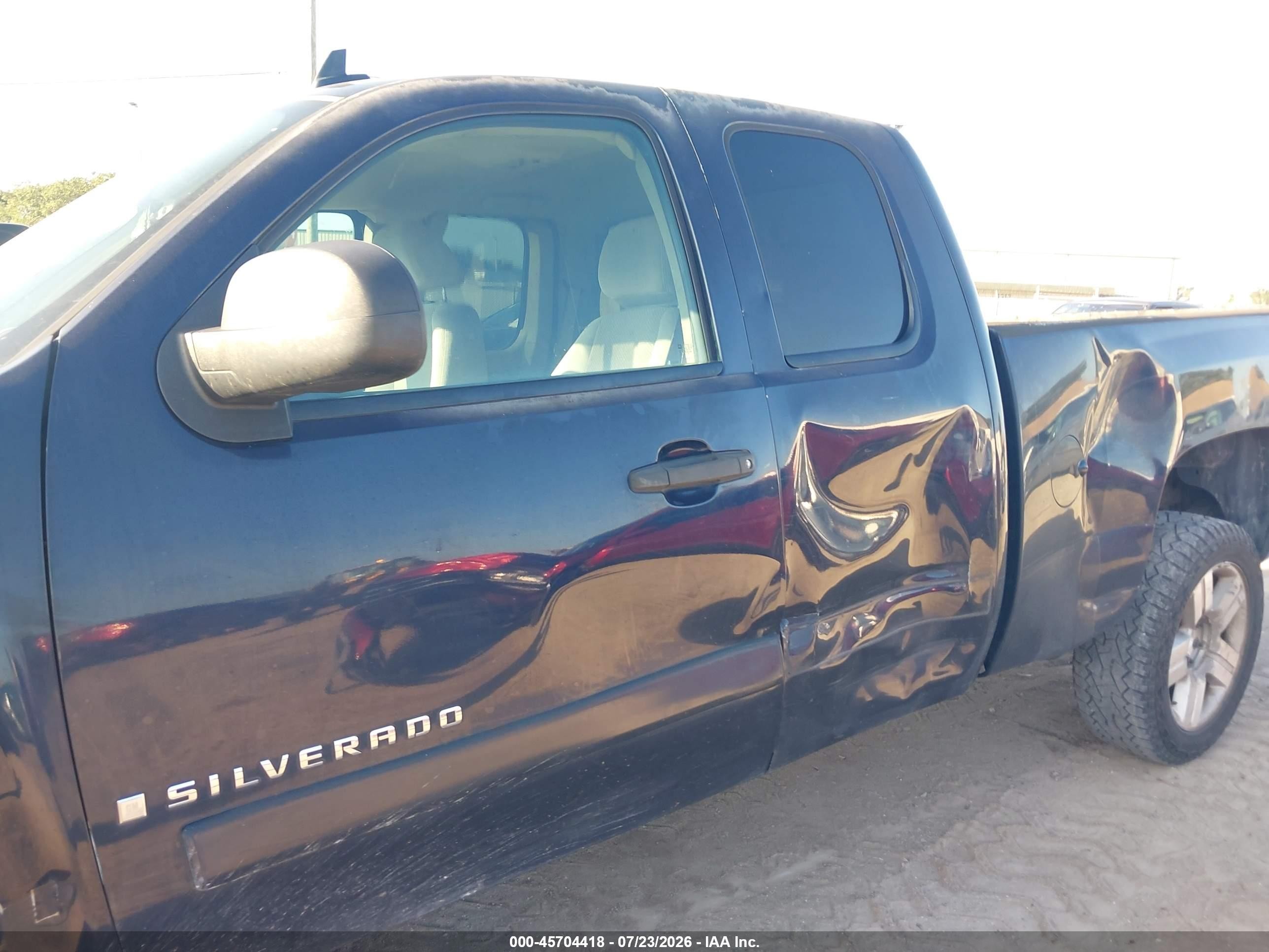 2008 Chevrolet Silverado 1500 Lt1 Blue vin: 1GCEC19J28Z304436