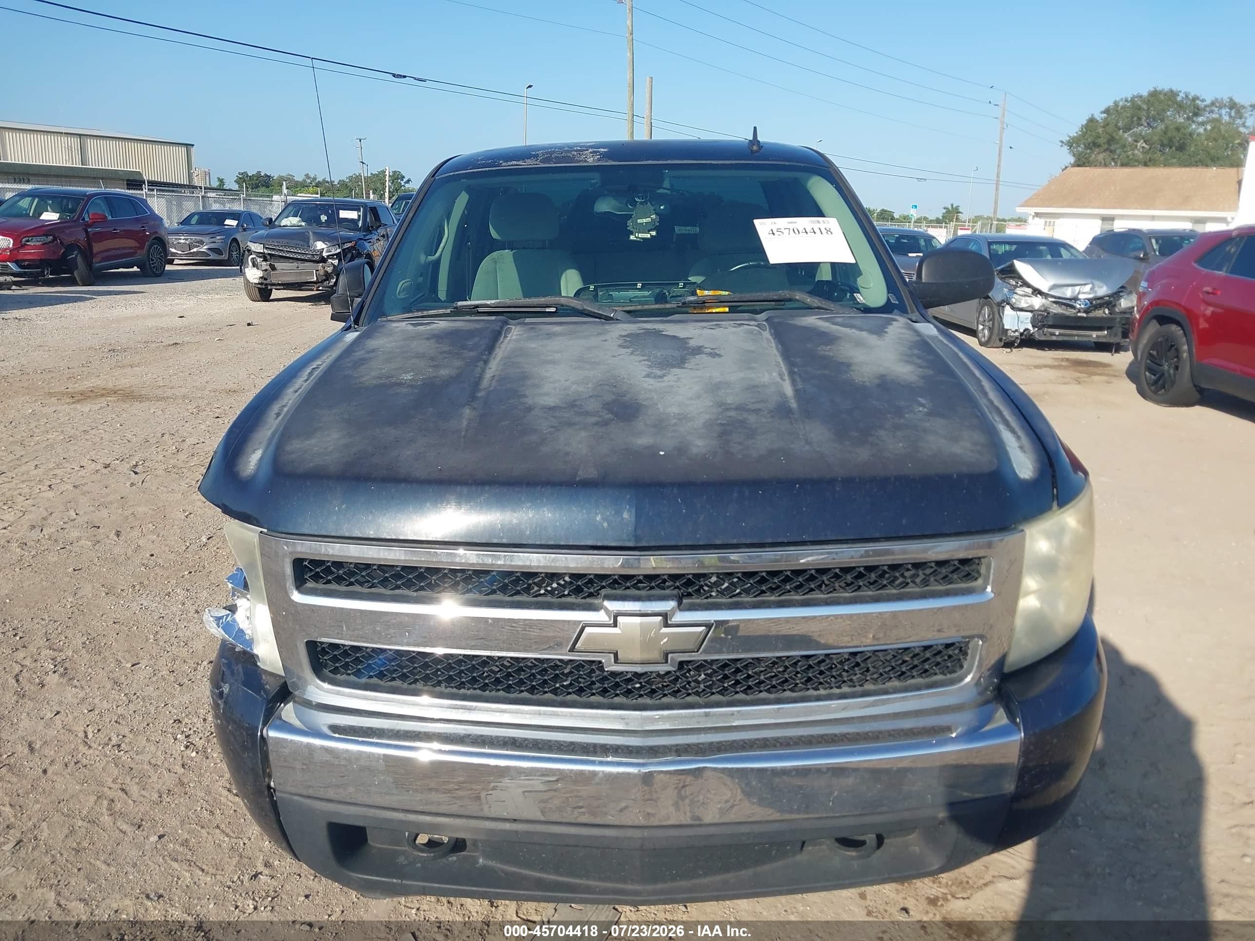 2008 Chevrolet Silverado 1500 Lt1 Blue vin: 1GCEC19J28Z304436