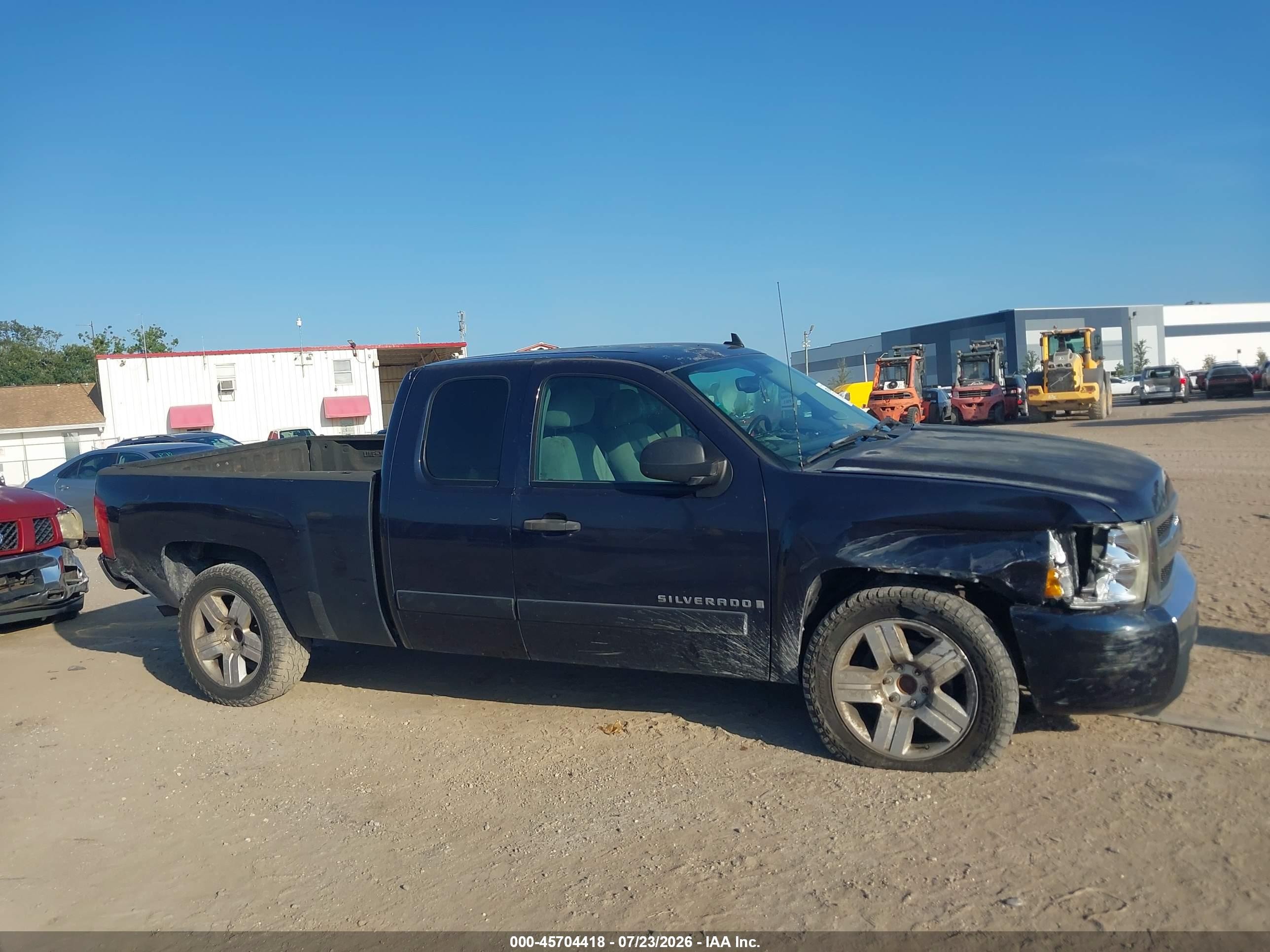 2008 Chevrolet Silverado 1500 Lt1 Blue vin: 1GCEC19J28Z304436