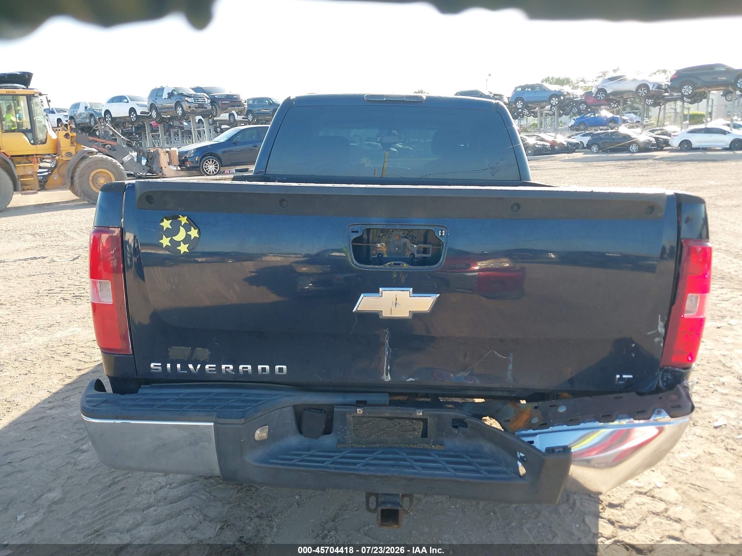 2008 Chevrolet Silverado 1500 Lt1 Blue vin: 1GCEC19J28Z304436