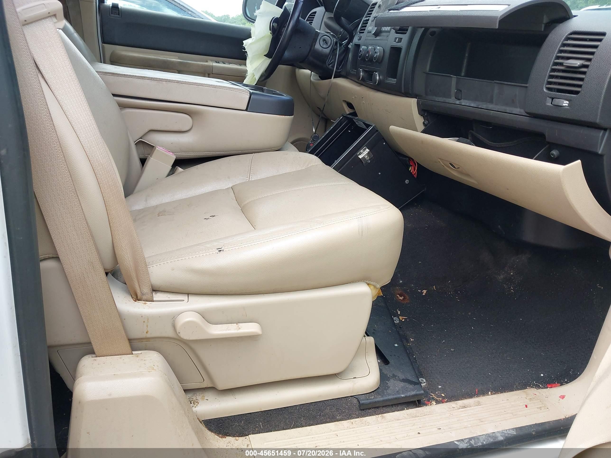 2007 Chevrolet Silverado 1500 Lt1 Белый vin: 1GCEC19J37Z514820