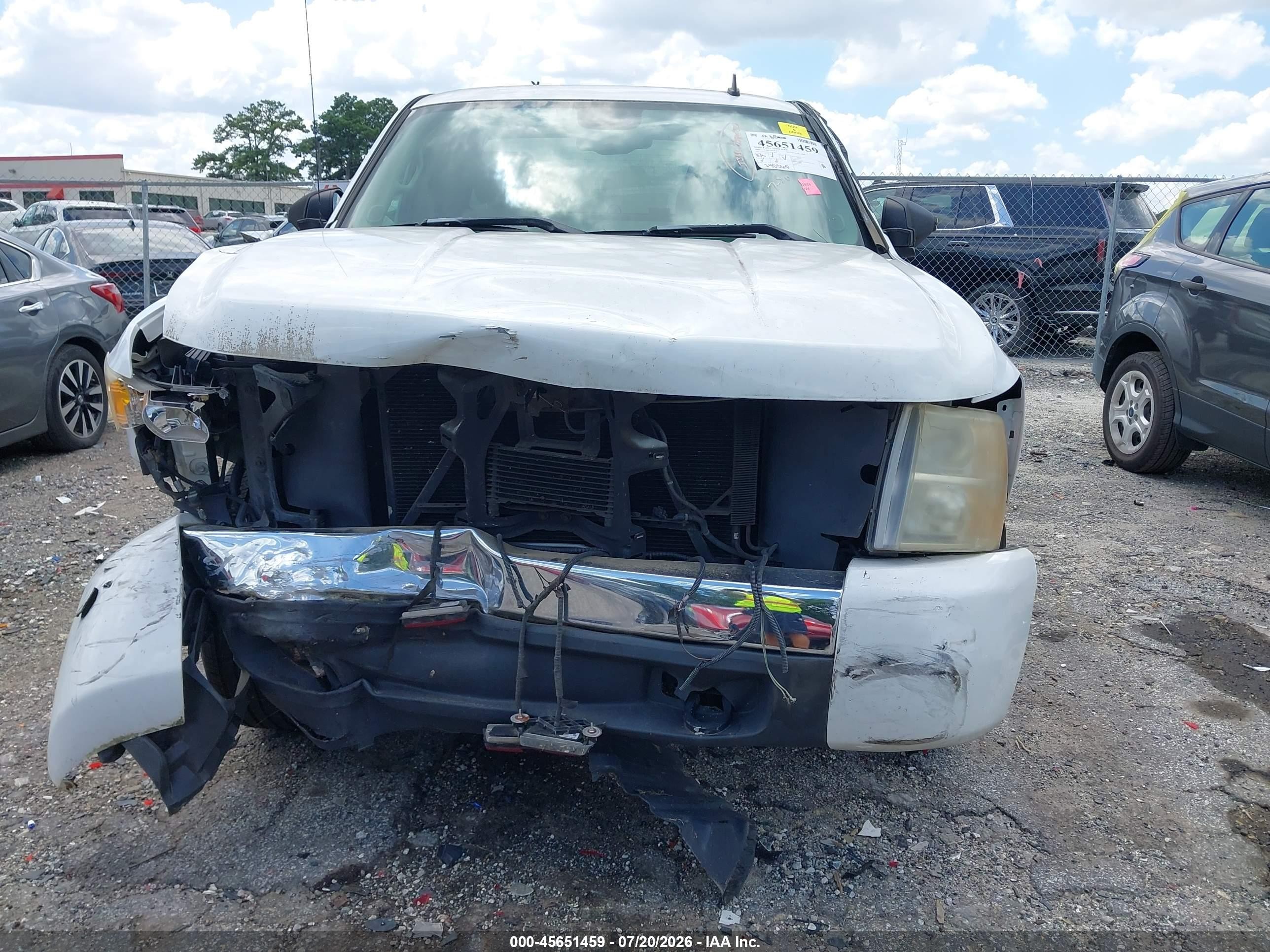 2007 Chevrolet Silverado 1500 Lt1 Белый vin: 1GCEC19J37Z514820