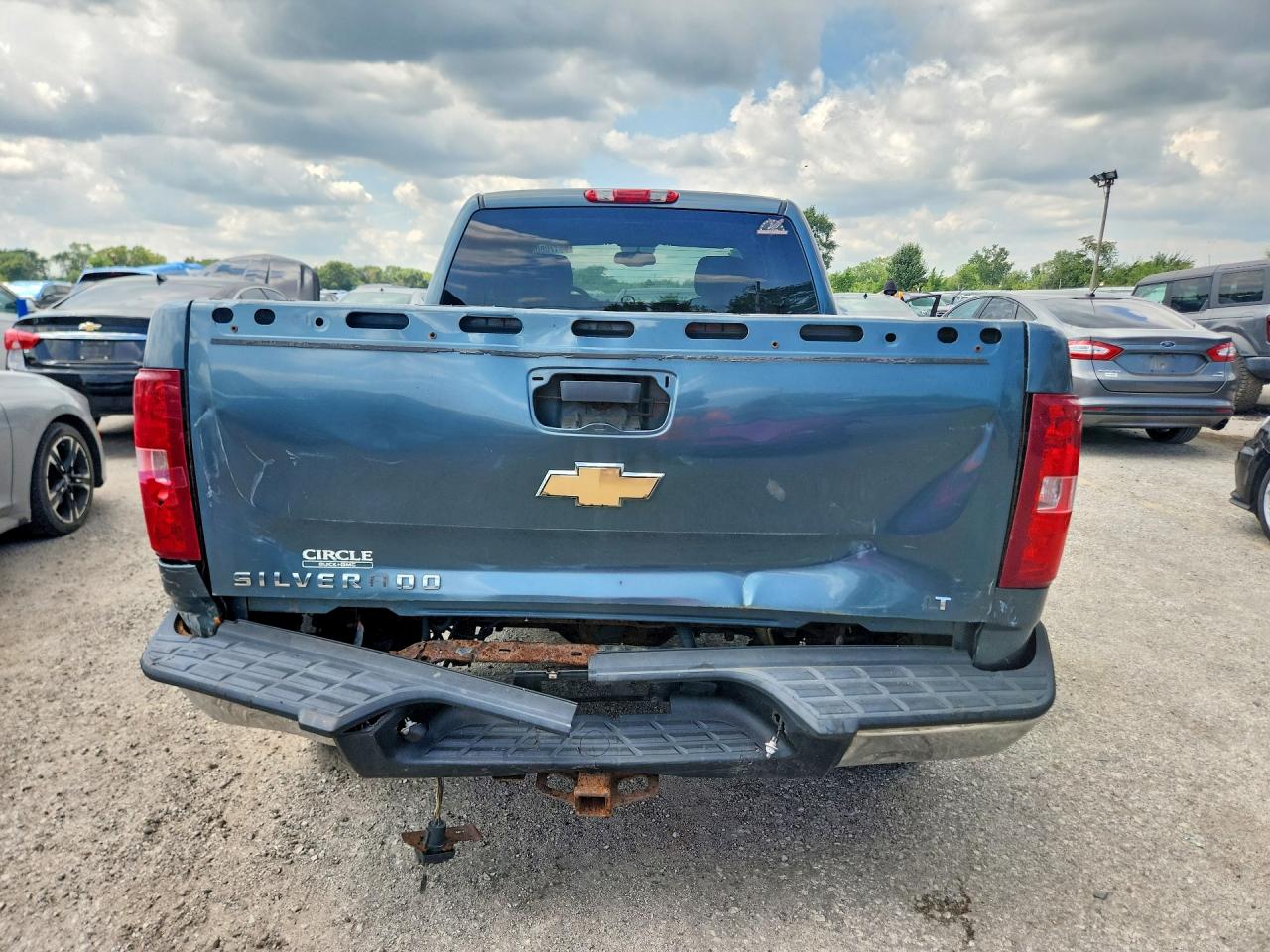 2007 Chevrolet Silverado C1500 Blue vin: 1GCEC19J37Z626968