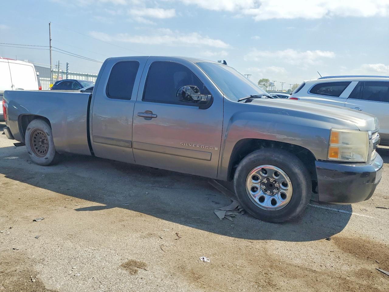 2008 Chevrolet Silverado C1500 Серый vin: 1GCEC19J38Z290384