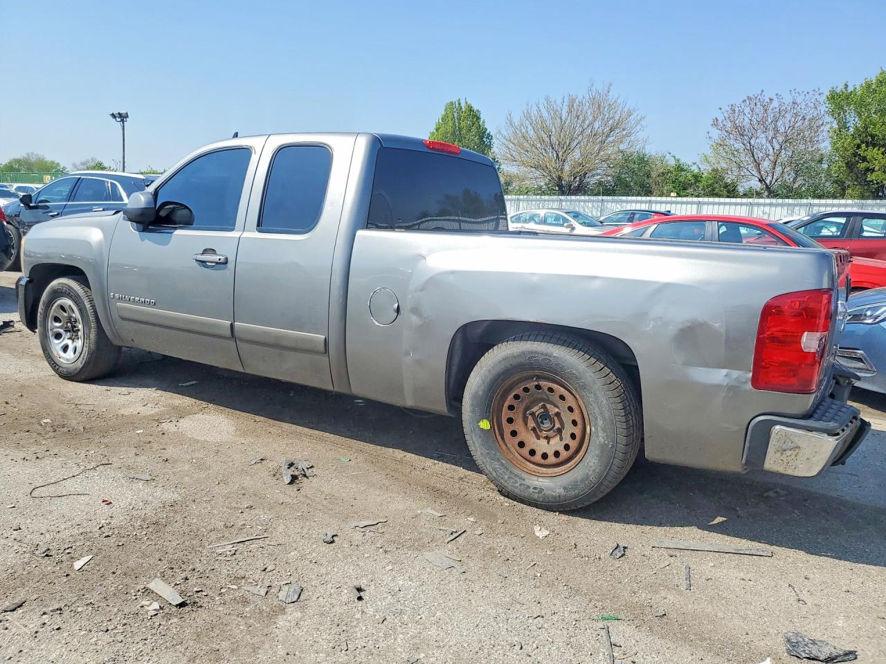 2008 Chevrolet Silverado C1500 Серый vin: 1GCEC19J38Z290384