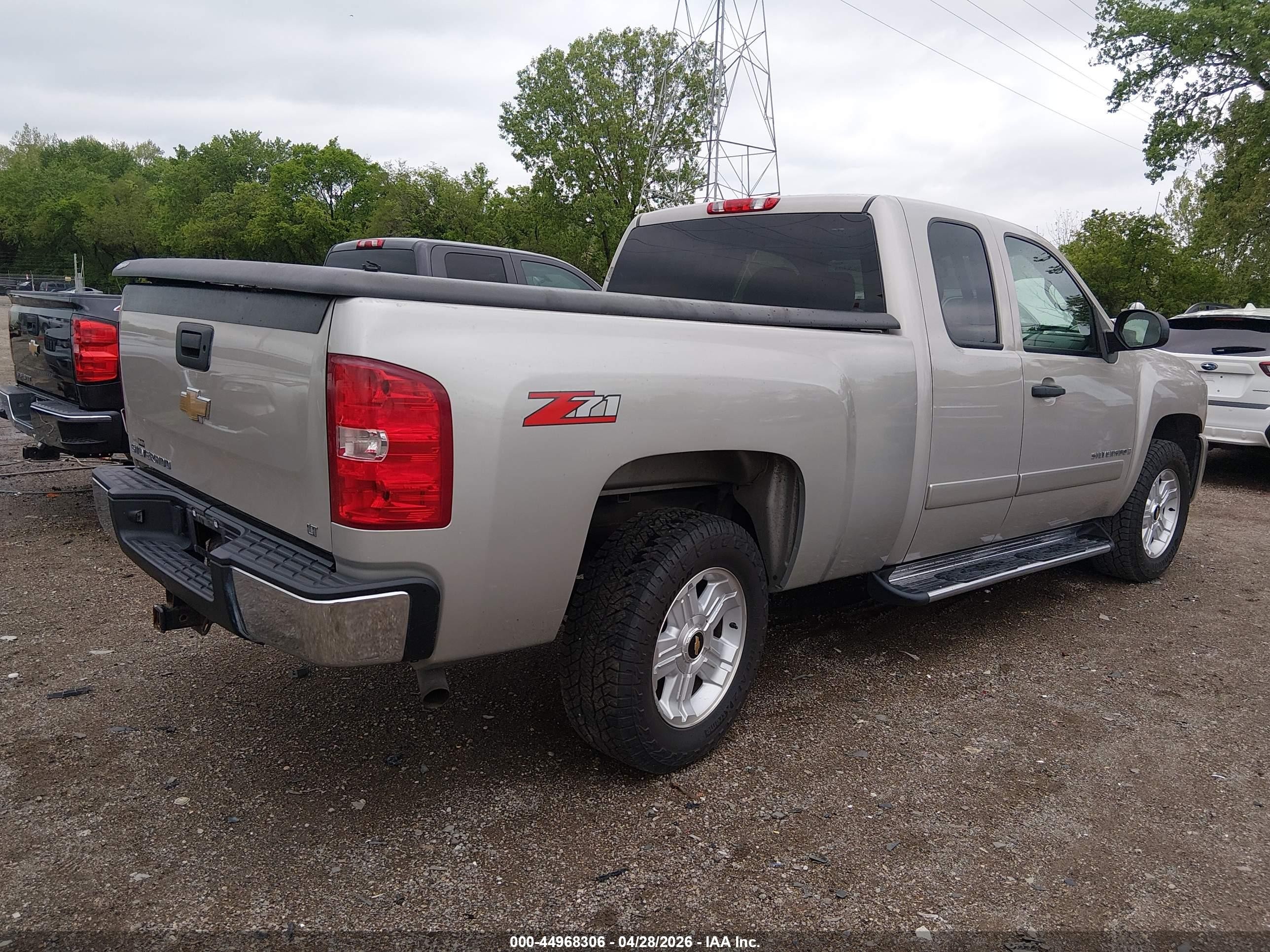 2008 Chevrolet Silverado 1500 Lt1 Pewter vin: 1GCEC19J48Z292659