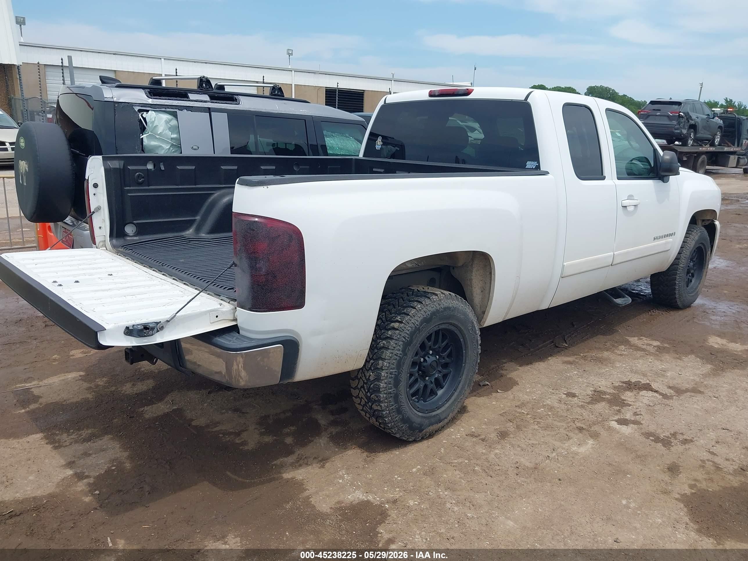 2008 Chevrolet Silverado 1500 Lt1 White vin: 1GCEC19J58Z111293