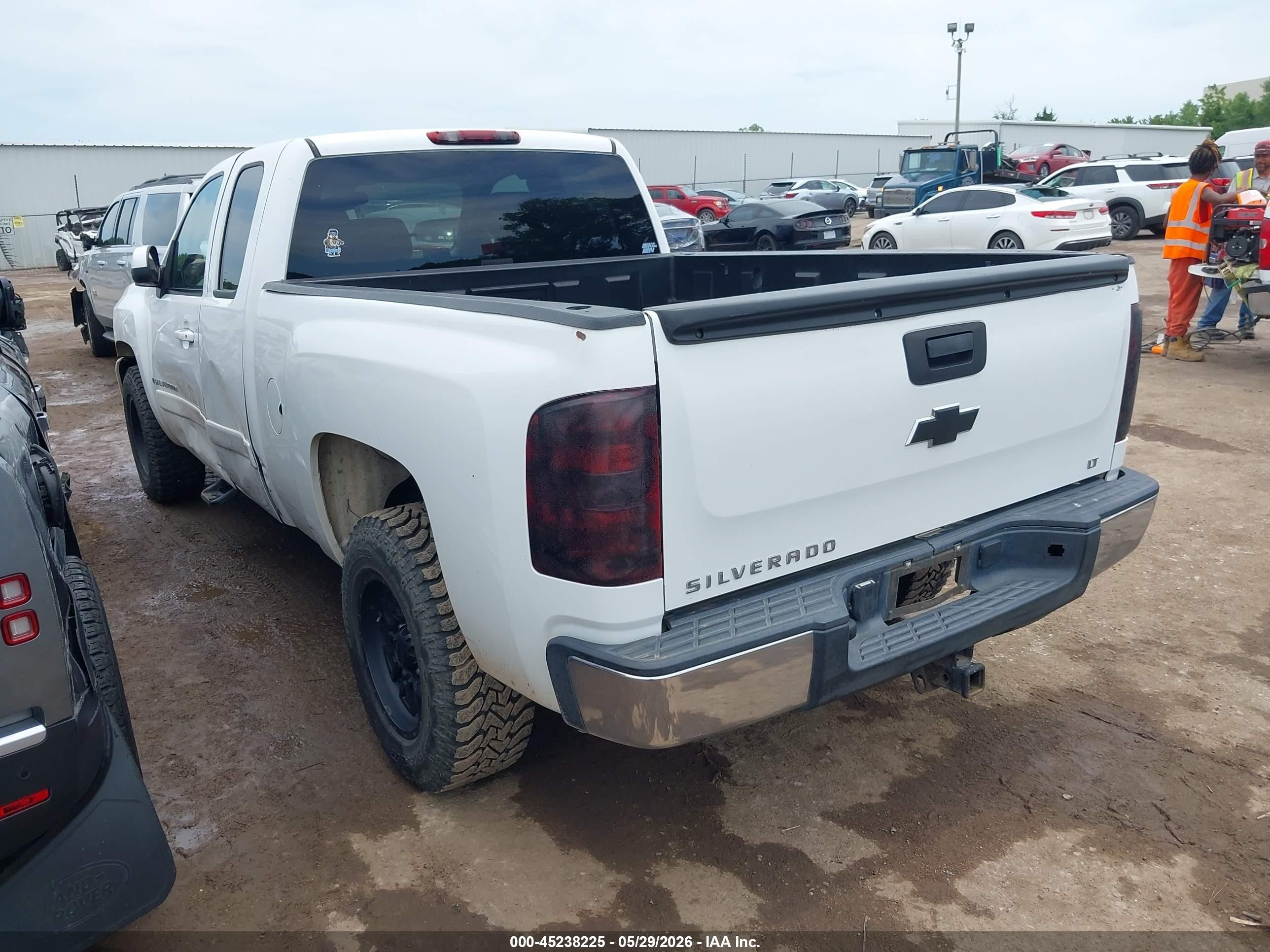 2008 Chevrolet Silverado 1500 Lt1 White vin: 1GCEC19J58Z111293