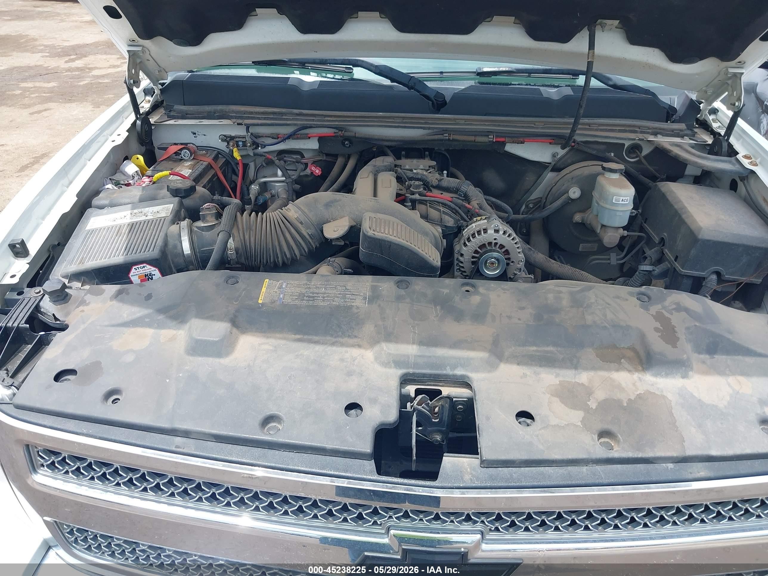 2008 Chevrolet Silverado 1500 Lt1 White vin: 1GCEC19J58Z111293