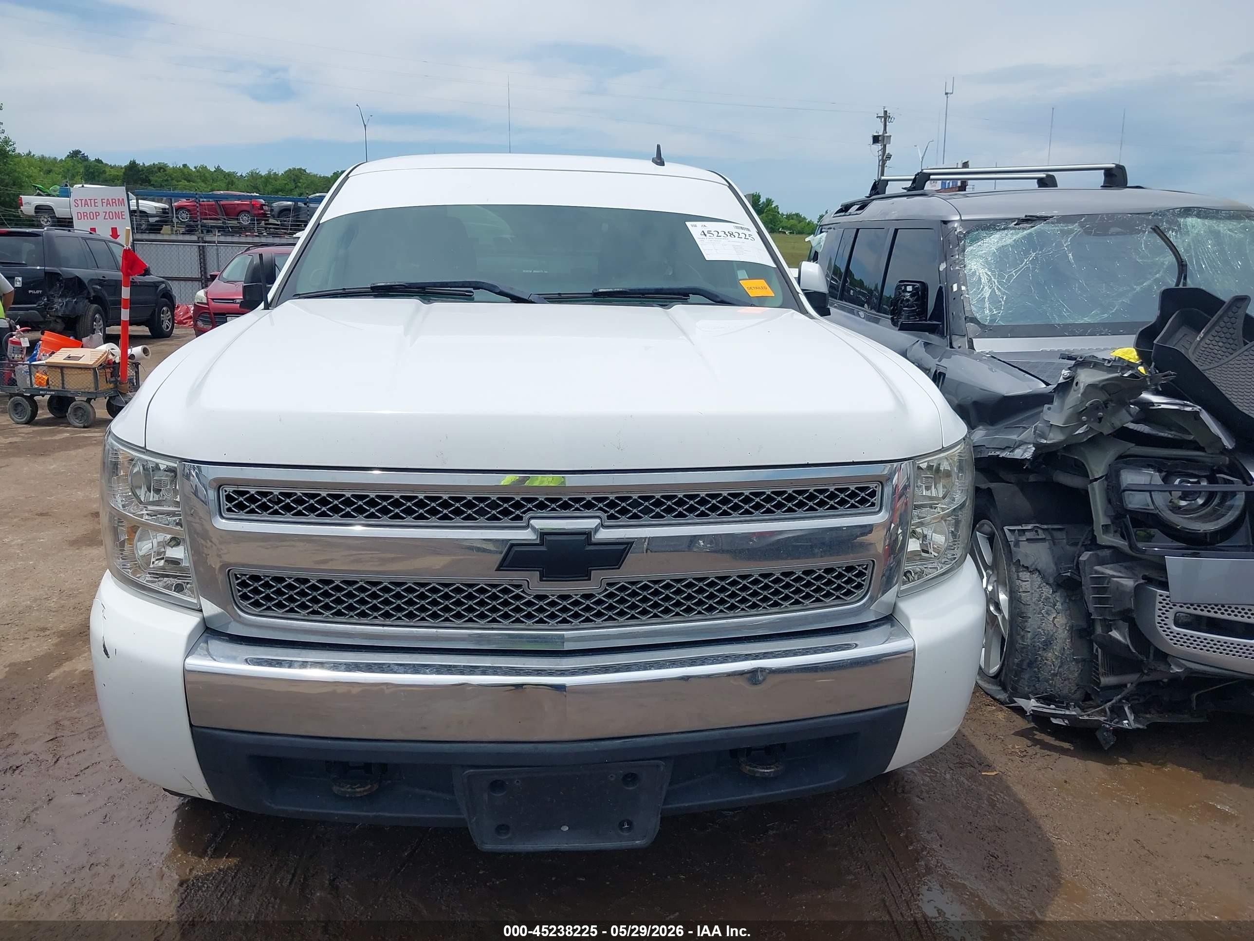 2008 Chevrolet Silverado 1500 Lt1 White vin: 1GCEC19J58Z111293