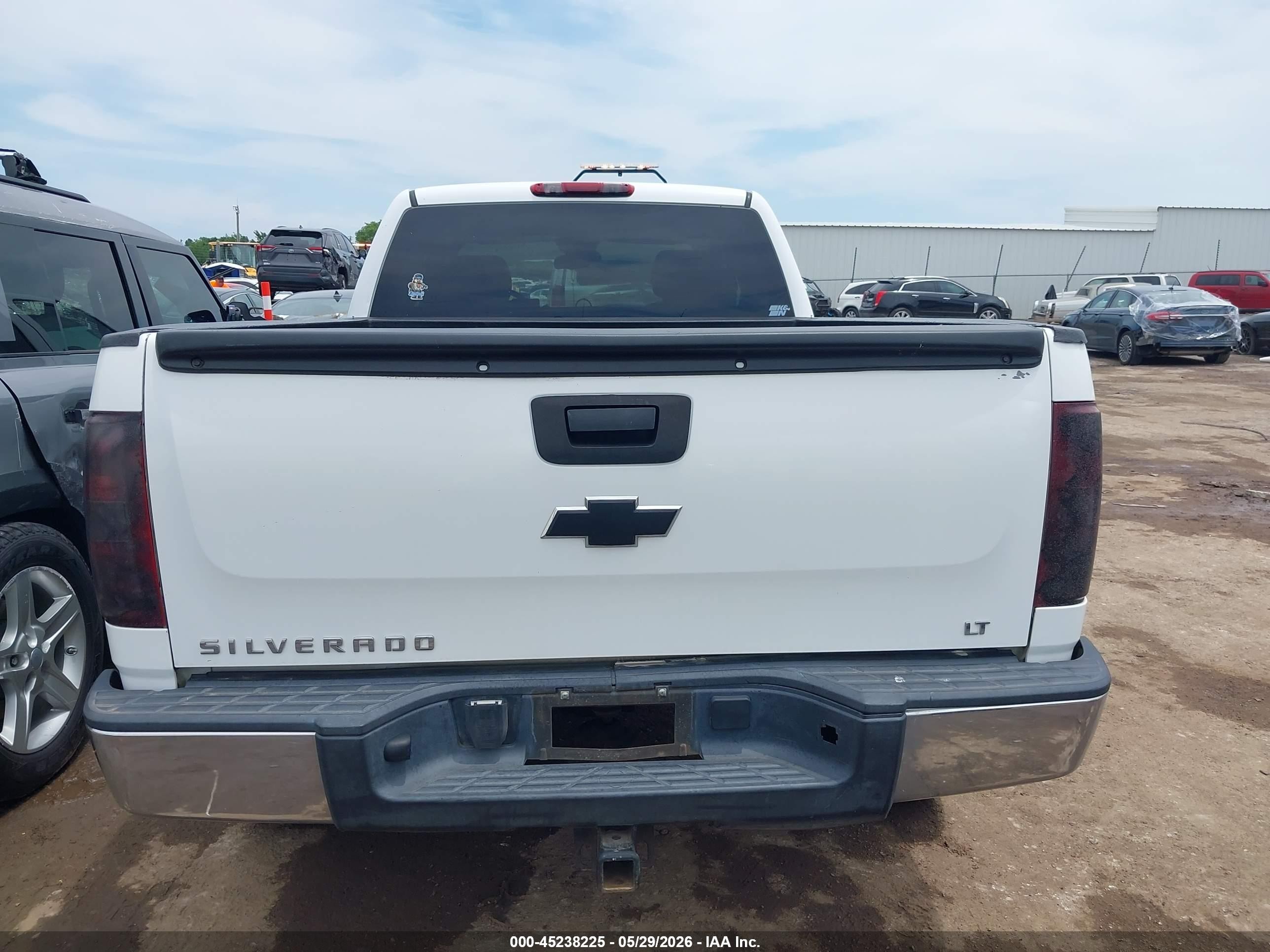 2008 Chevrolet Silverado 1500 Lt1 White vin: 1GCEC19J58Z111293
