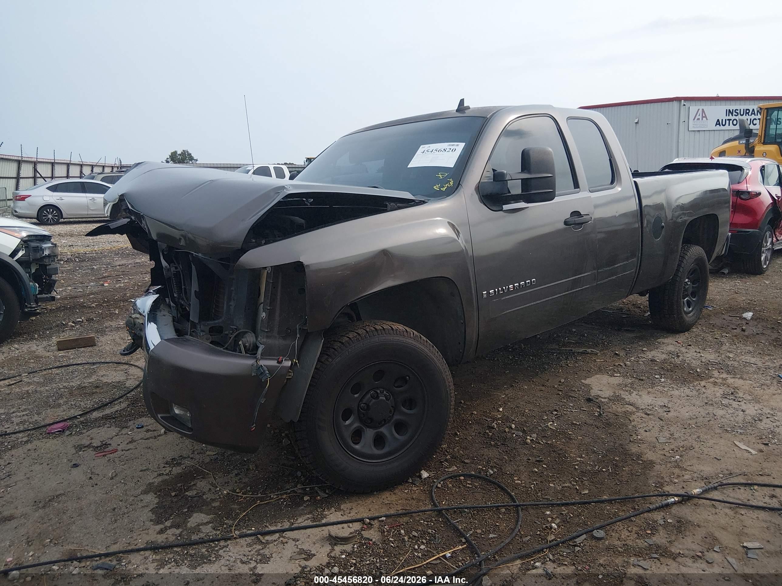 2007 Chevrolet Silverado 1500 Lt1 Gray vin: 1GCEC19J67Z509210