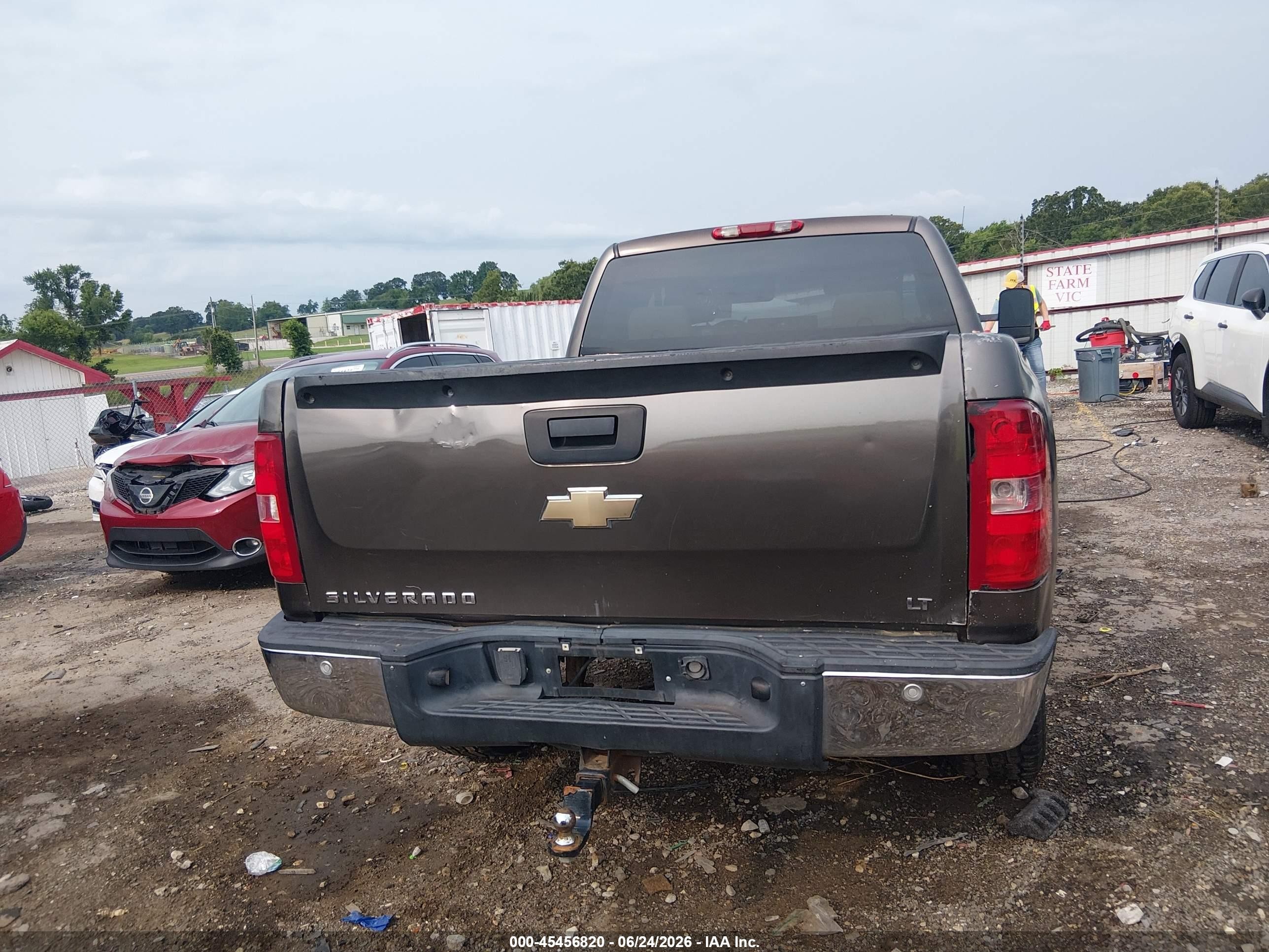 2007 Chevrolet Silverado 1500 Lt1 Gray vin: 1GCEC19J67Z509210