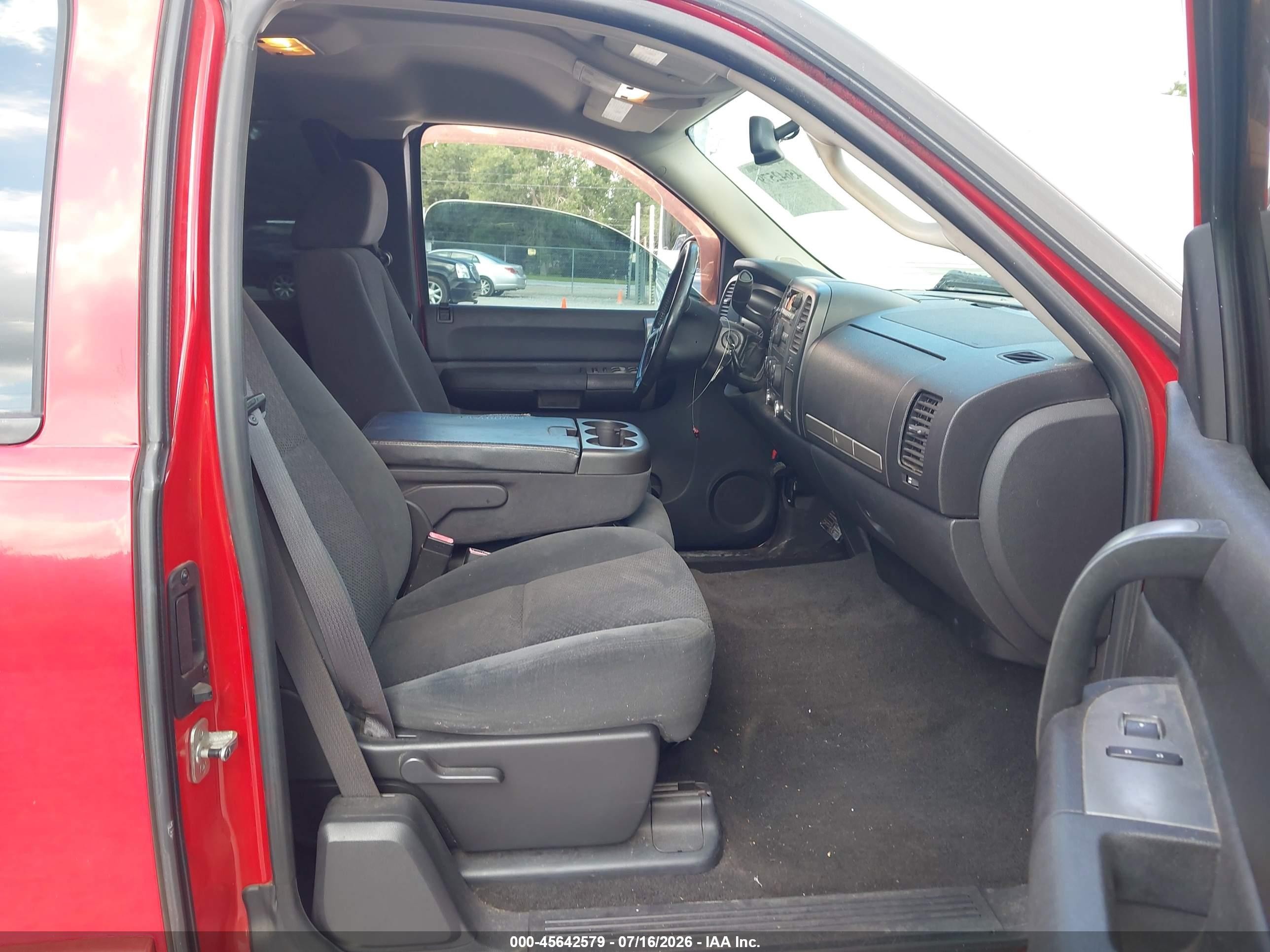 2007 Chevrolet Silverado 1500 Lt1 Red vin: 1GCEC19J67Z510065