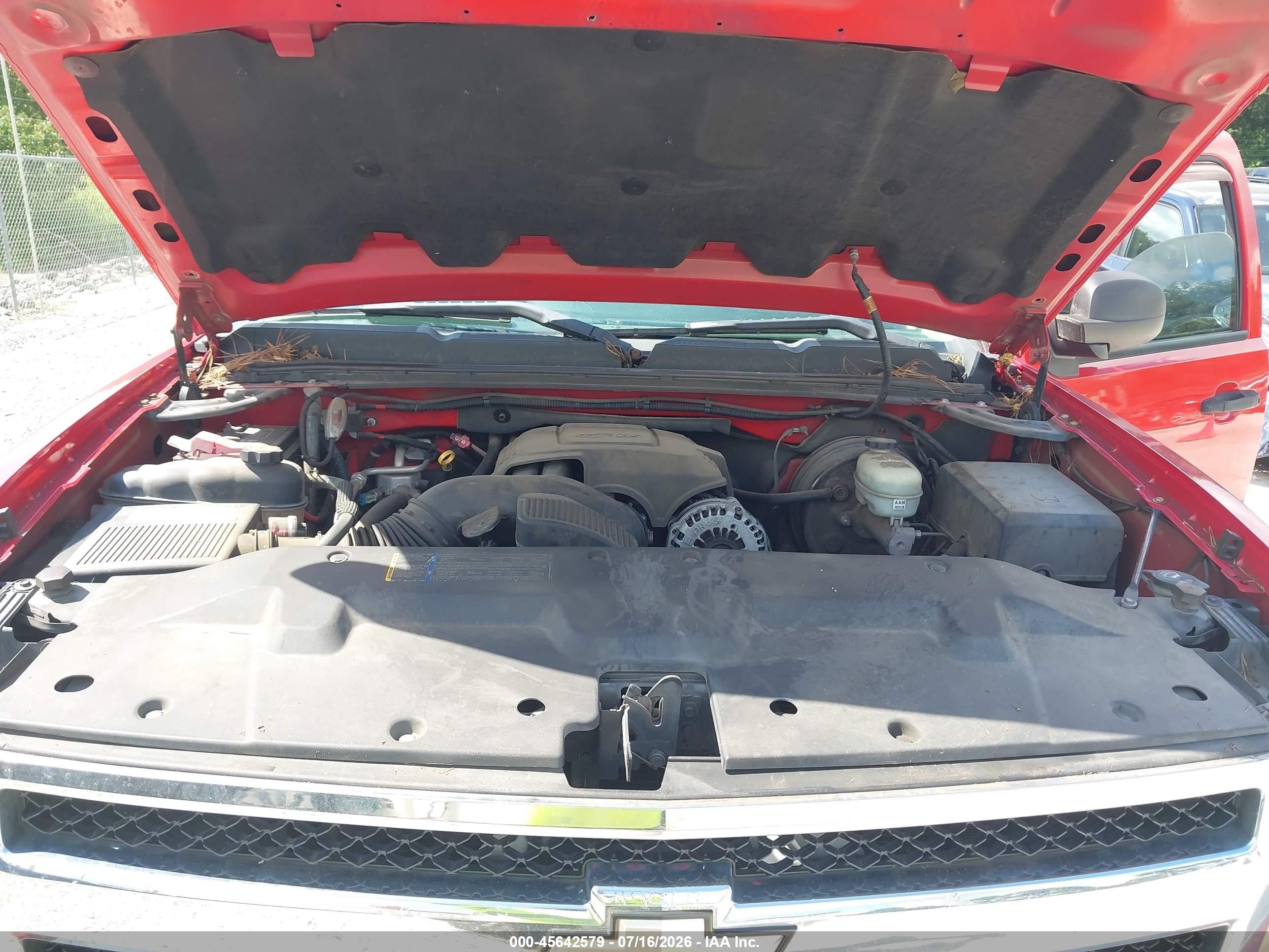 2007 Chevrolet Silverado 1500 Lt1 Red vin: 1GCEC19J67Z510065