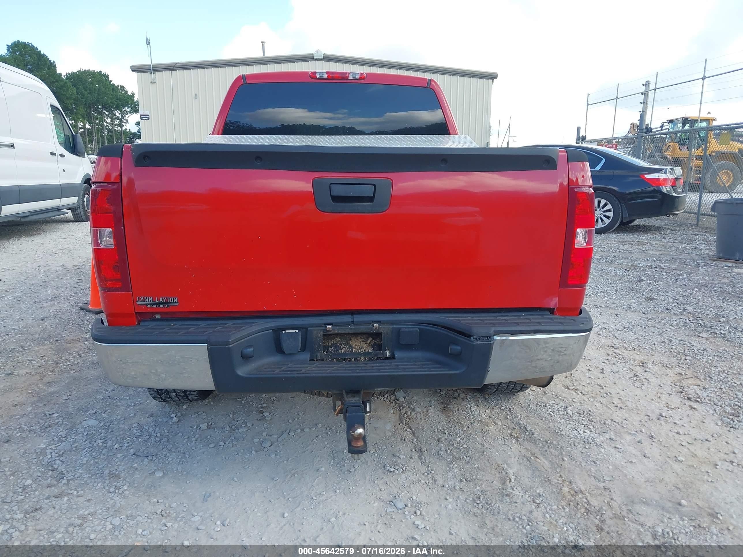 2007 Chevrolet Silverado 1500 Lt1 Red vin: 1GCEC19J67Z510065