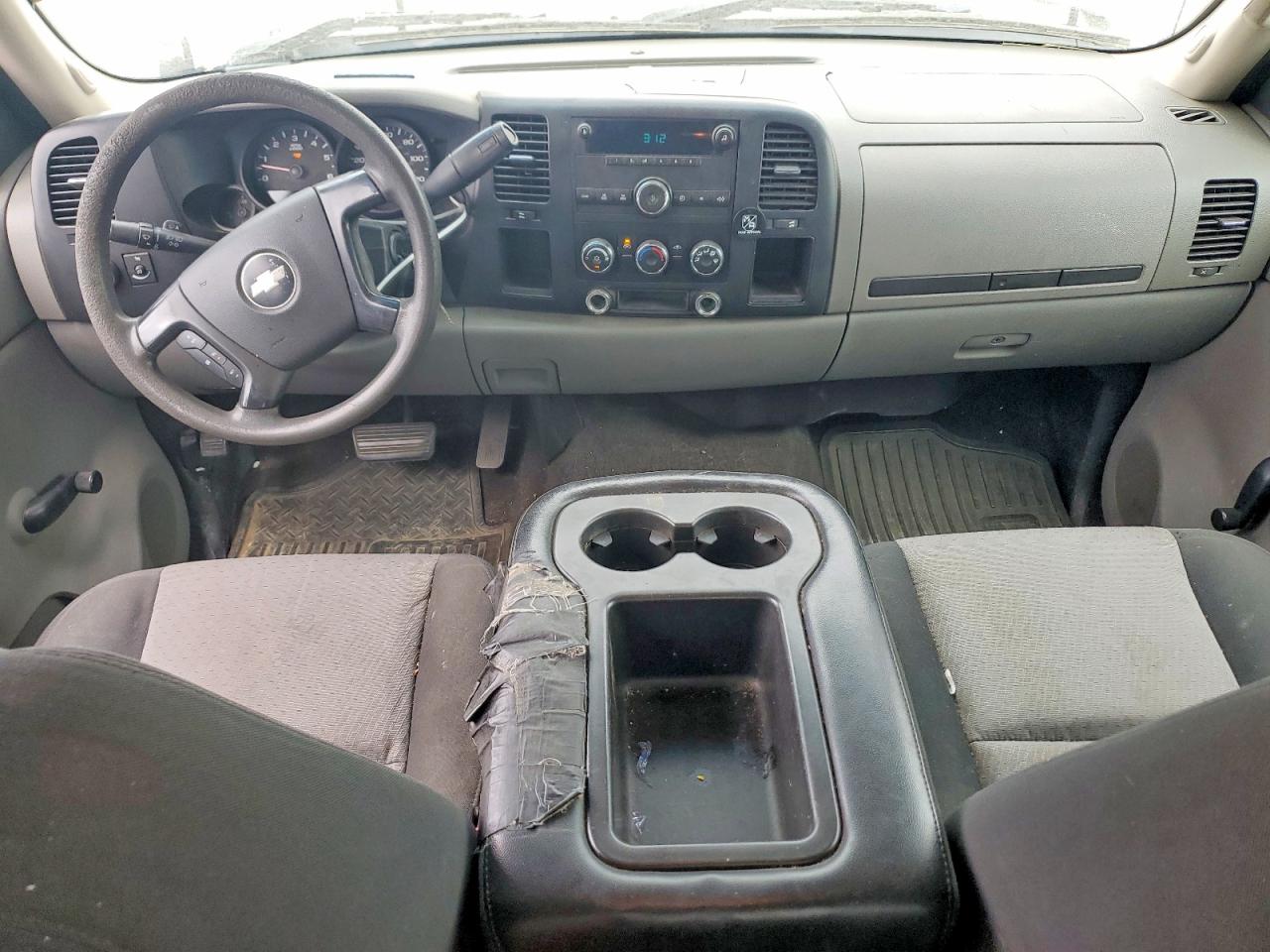 2007 Chevrolet Silverado C1500 White vin: 1GCEC19J97E529605