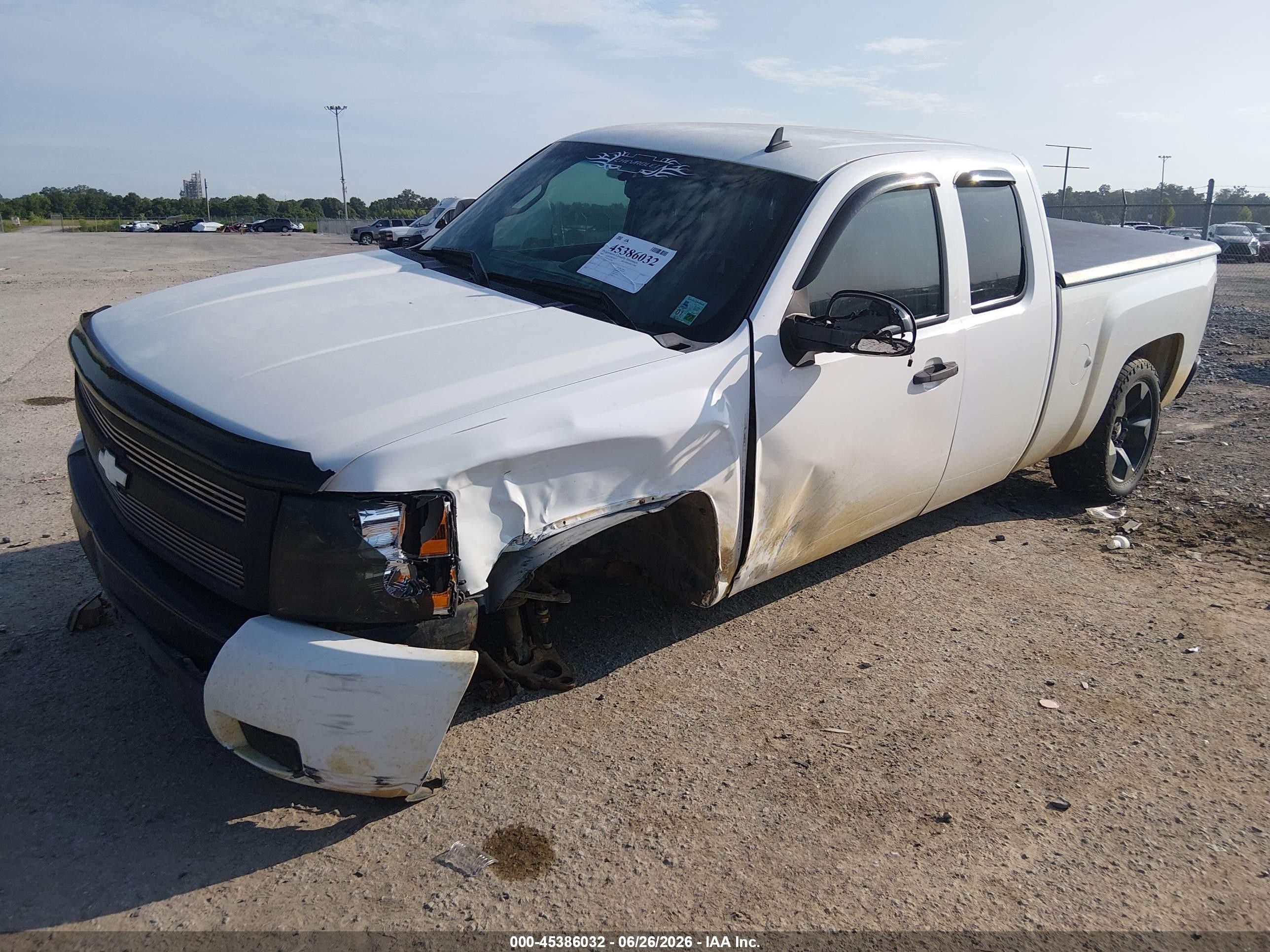 2007 Chevrolet Silverado 1500 Lt1 White vin: 1GCEC19J97Z614744