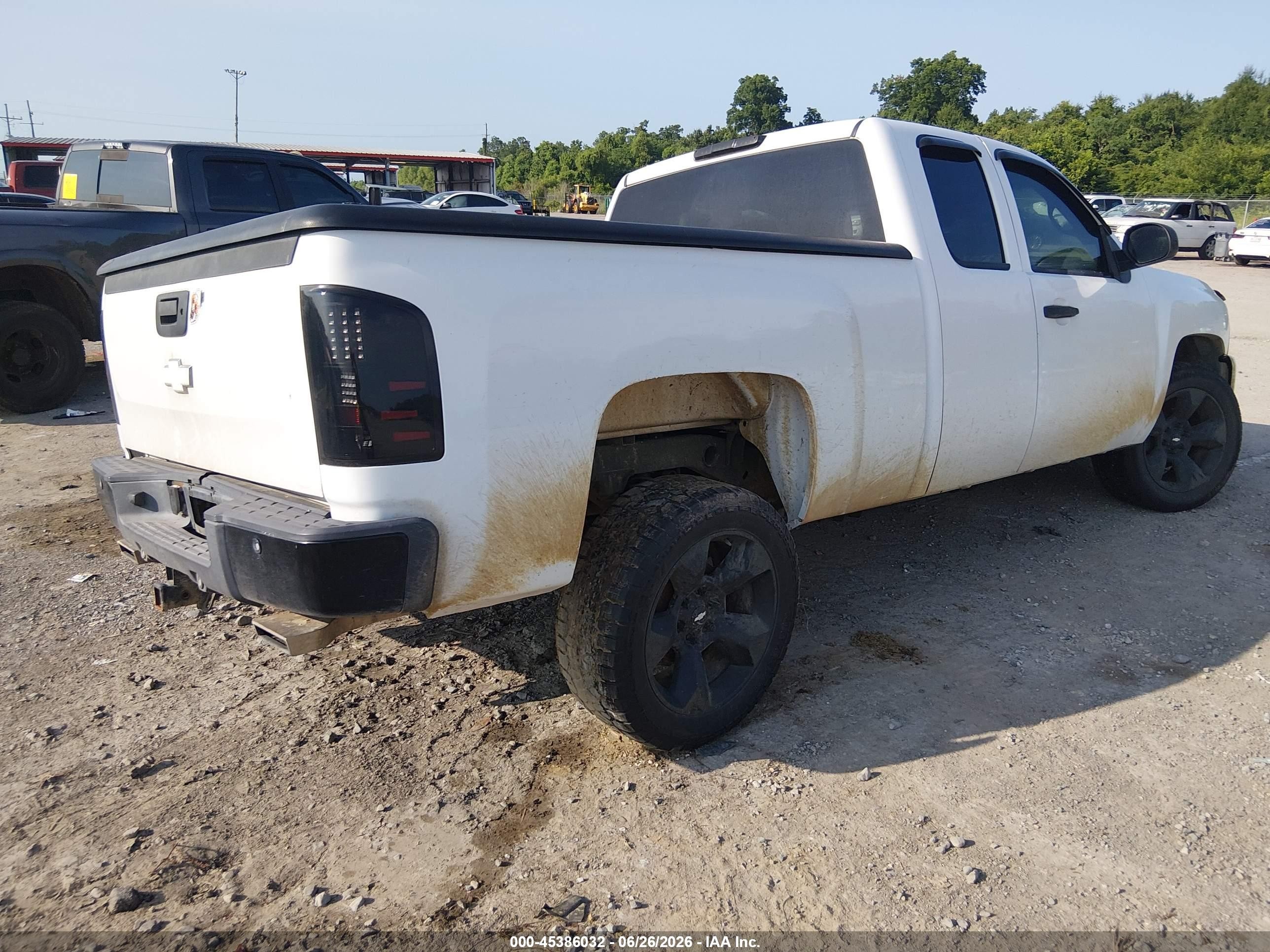 2007 Chevrolet Silverado 1500 Lt1 White vin: 1GCEC19J97Z614744