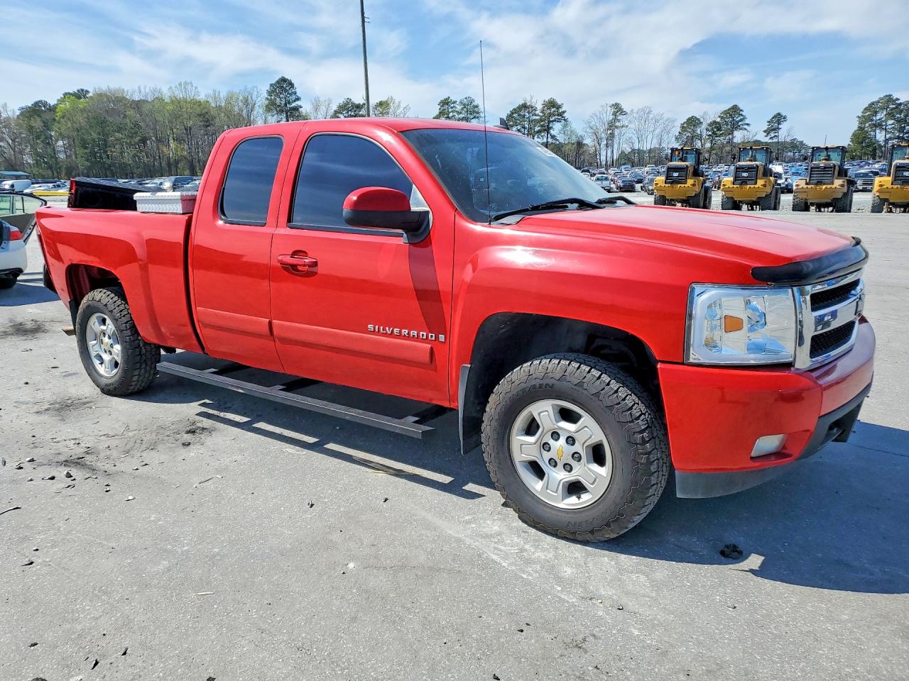 2008 Chevrolet Silverado C1500 Red vin: 1GCEC19J98Z329883