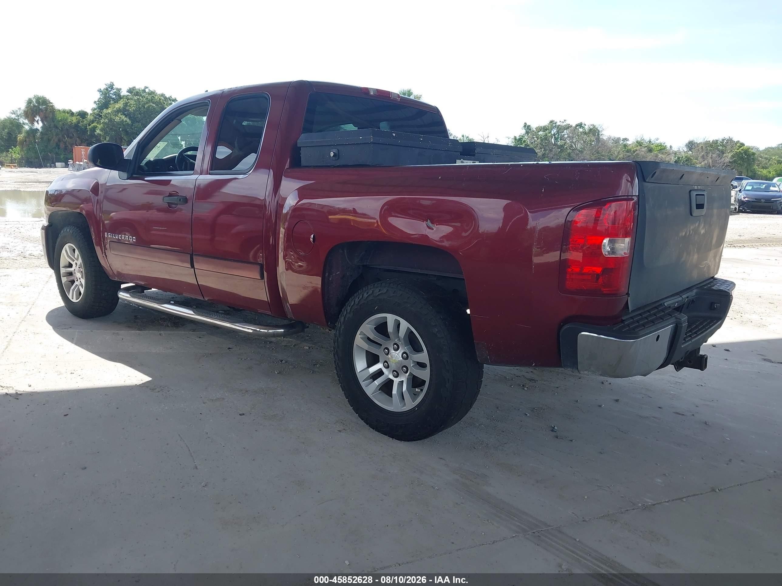2008 Chevrolet Silverado 1500 Lt2 Burgundy vin: 1GCEC19JX8Z128512