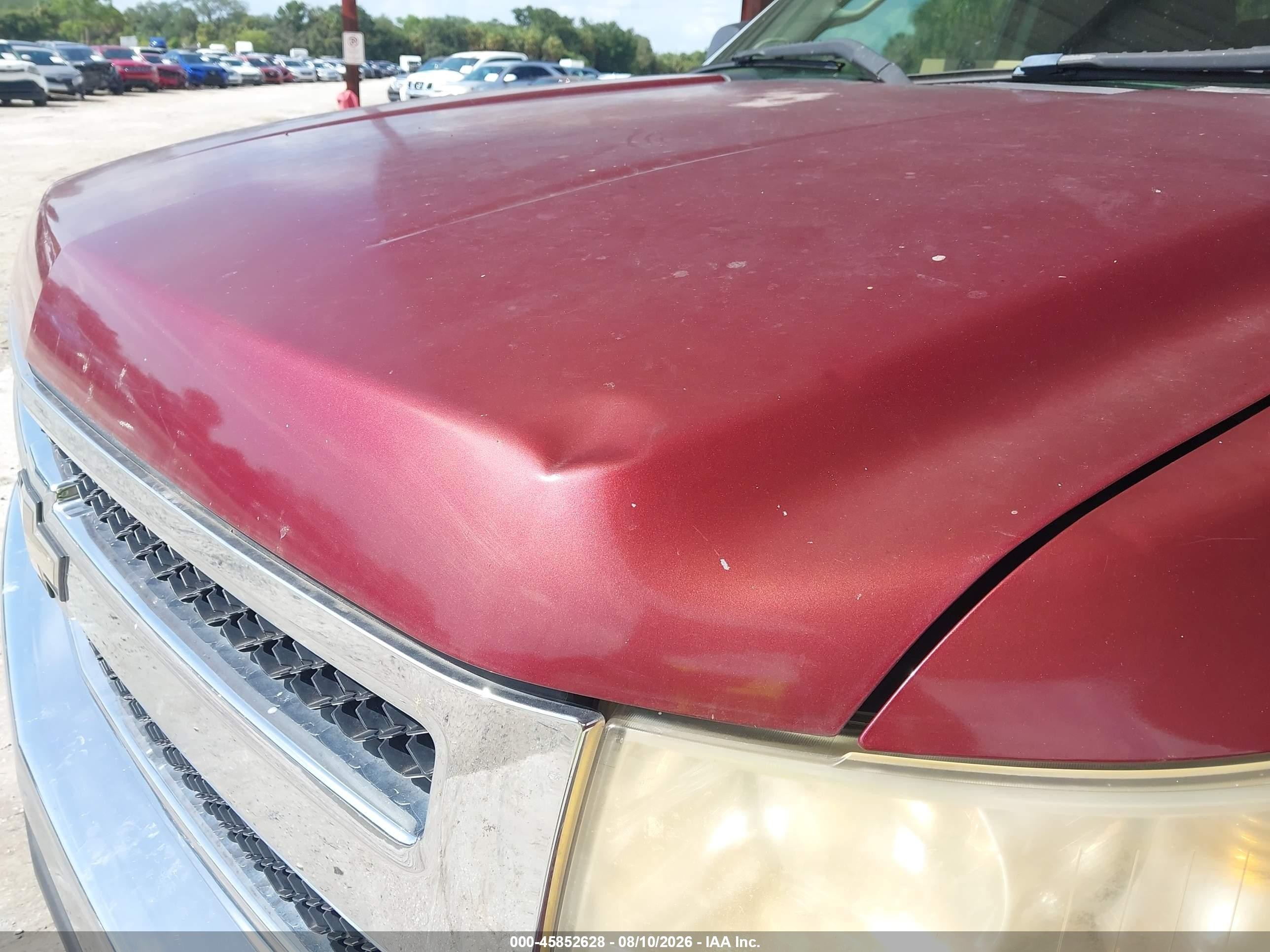 2008 Chevrolet Silverado 1500 Lt2 Burgundy vin: 1GCEC19JX8Z128512