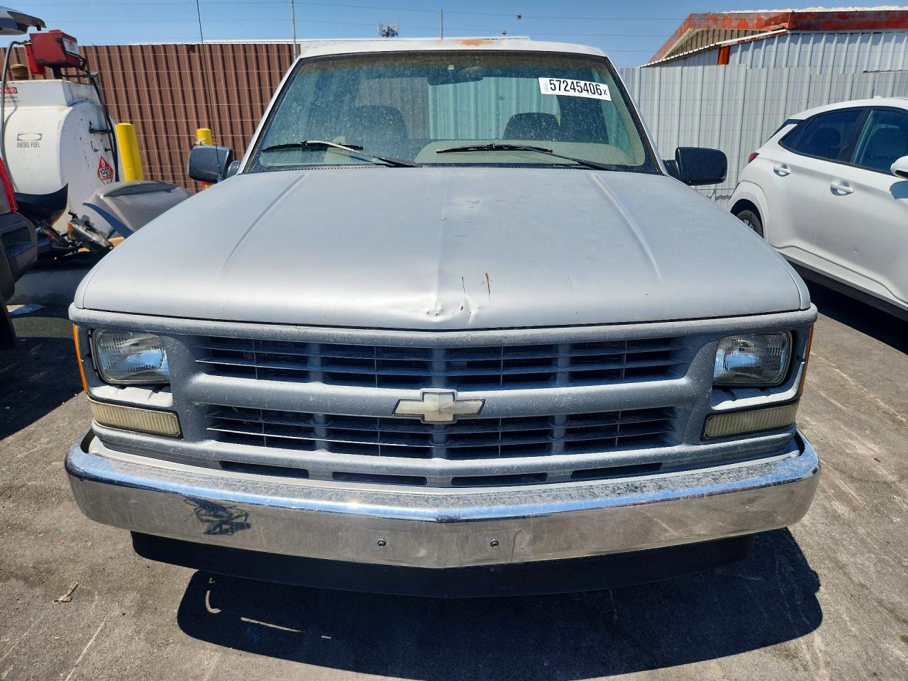 1995 Chevrolet Gmt-400 C1500 Silver vin: 1GCEC19K0SE205976