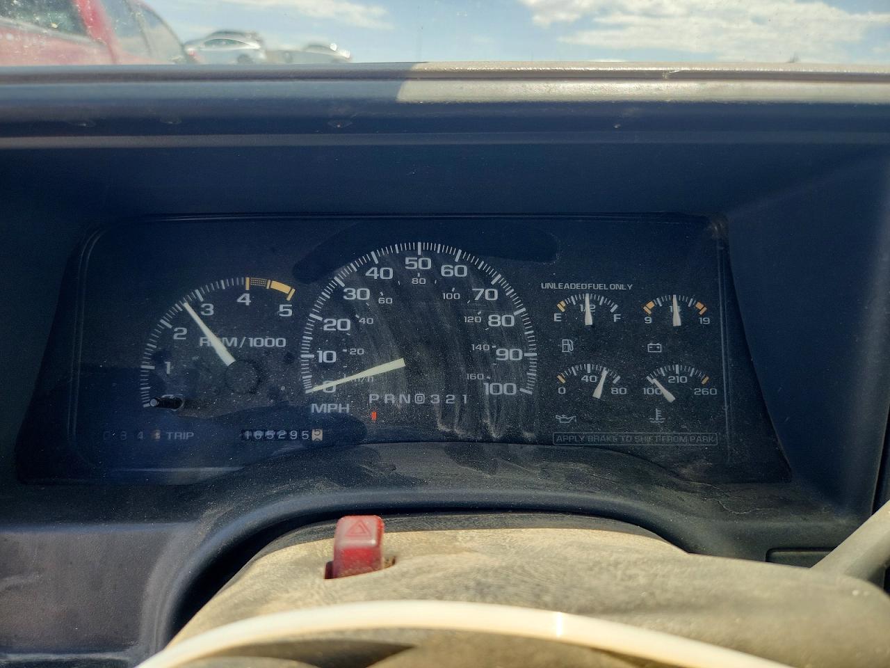 1995 Chevrolet Gmt-400 C1500 Silver vin: 1GCEC19K0SE205976