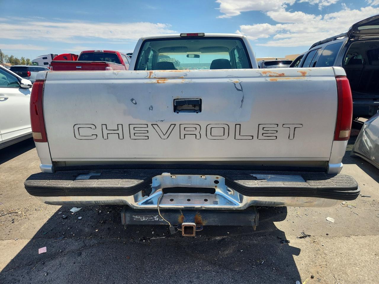 1995 Chevrolet Gmt-400 C1500 Silver vin: 1GCEC19K0SE205976