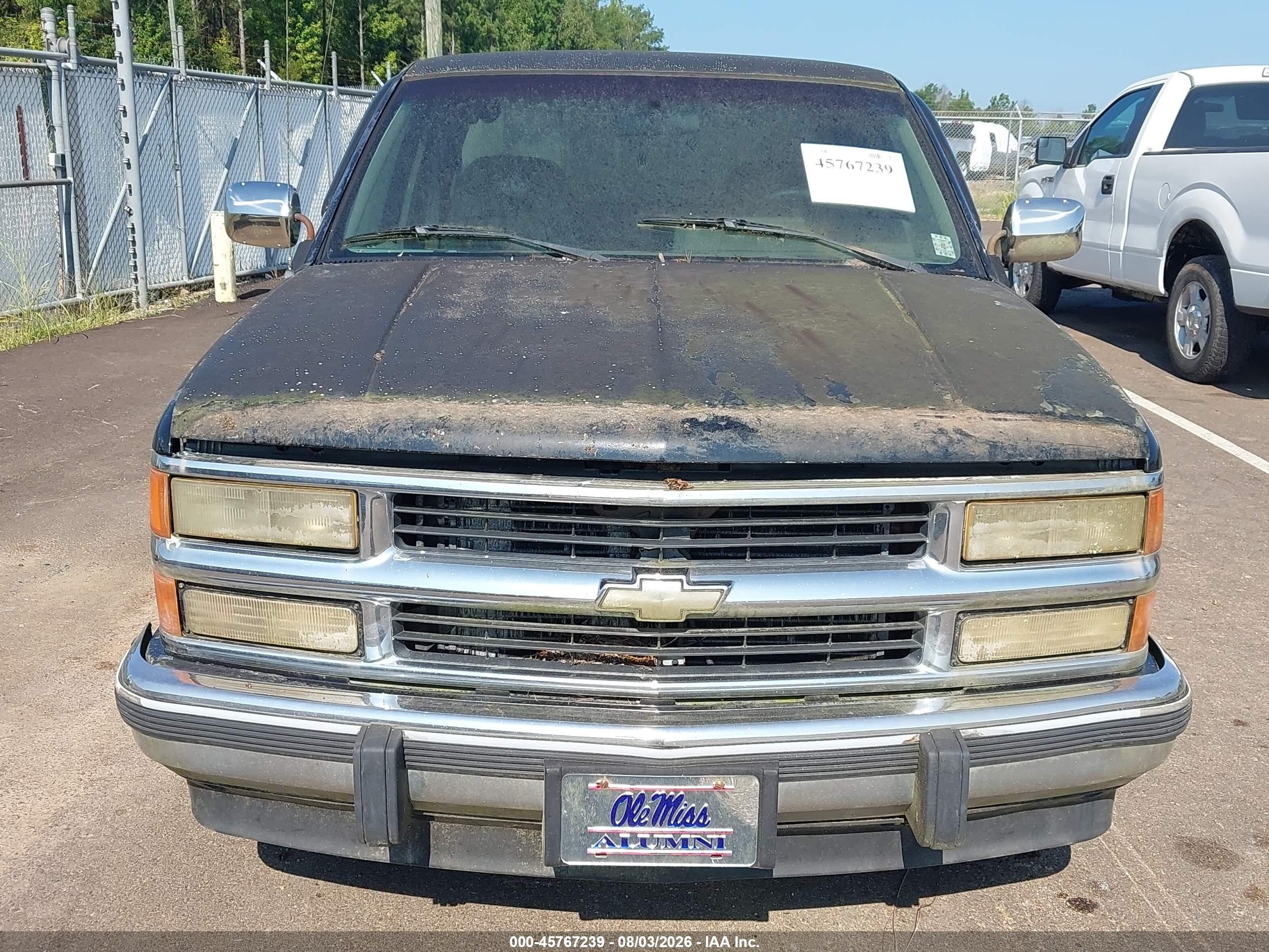 1994 Chevrolet Gmt-400 C1500 Black vin: 1GCEC19K1RE287226