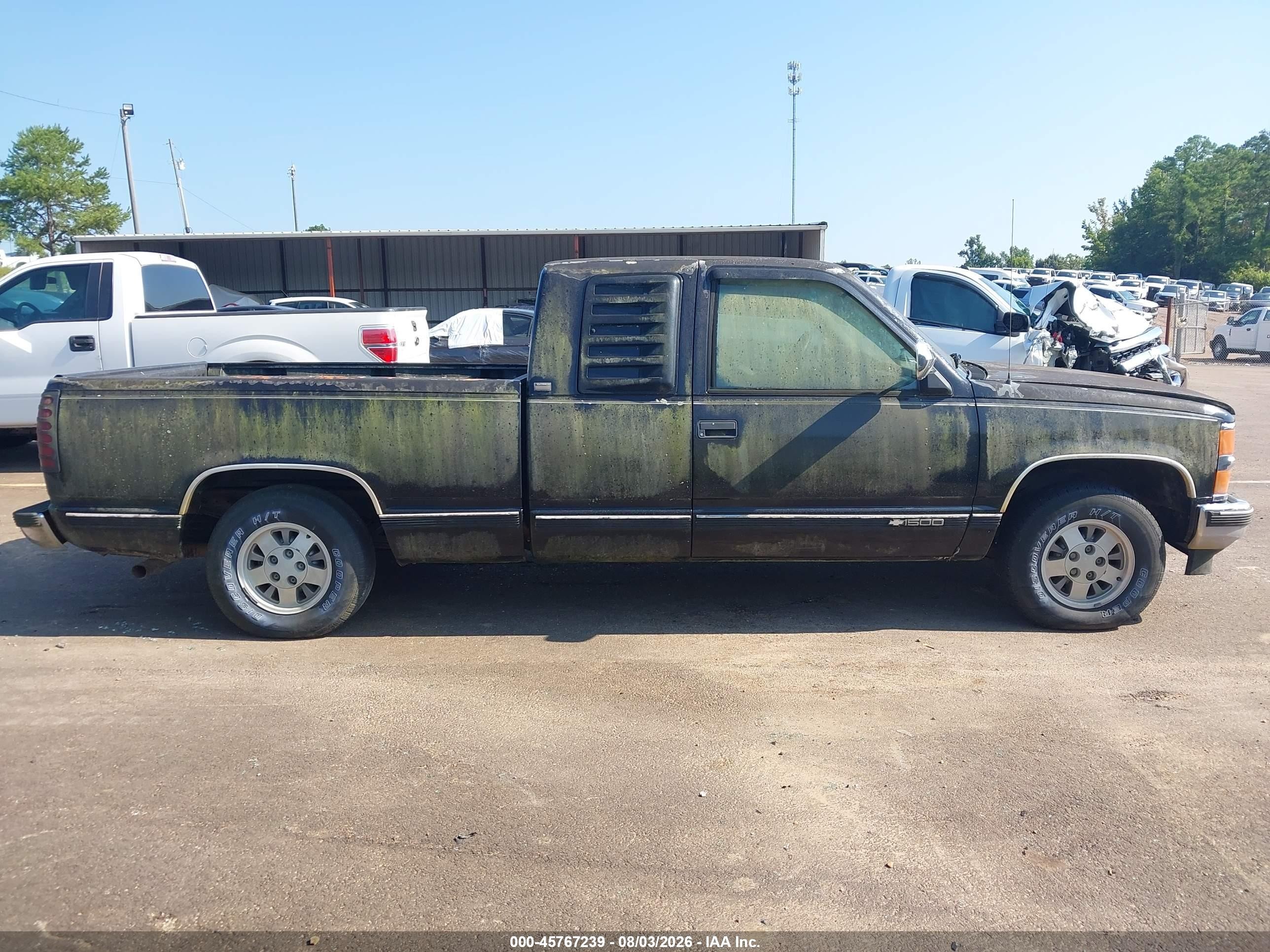 1994 Chevrolet Gmt-400 C1500 Black vin: 1GCEC19K1RE287226