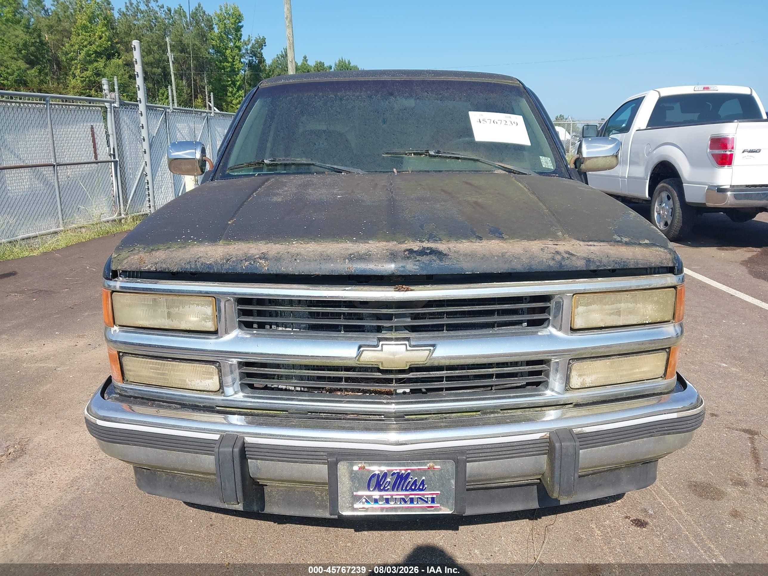 1994 Chevrolet Gmt-400 C1500 Black vin: 1GCEC19K1RE287226