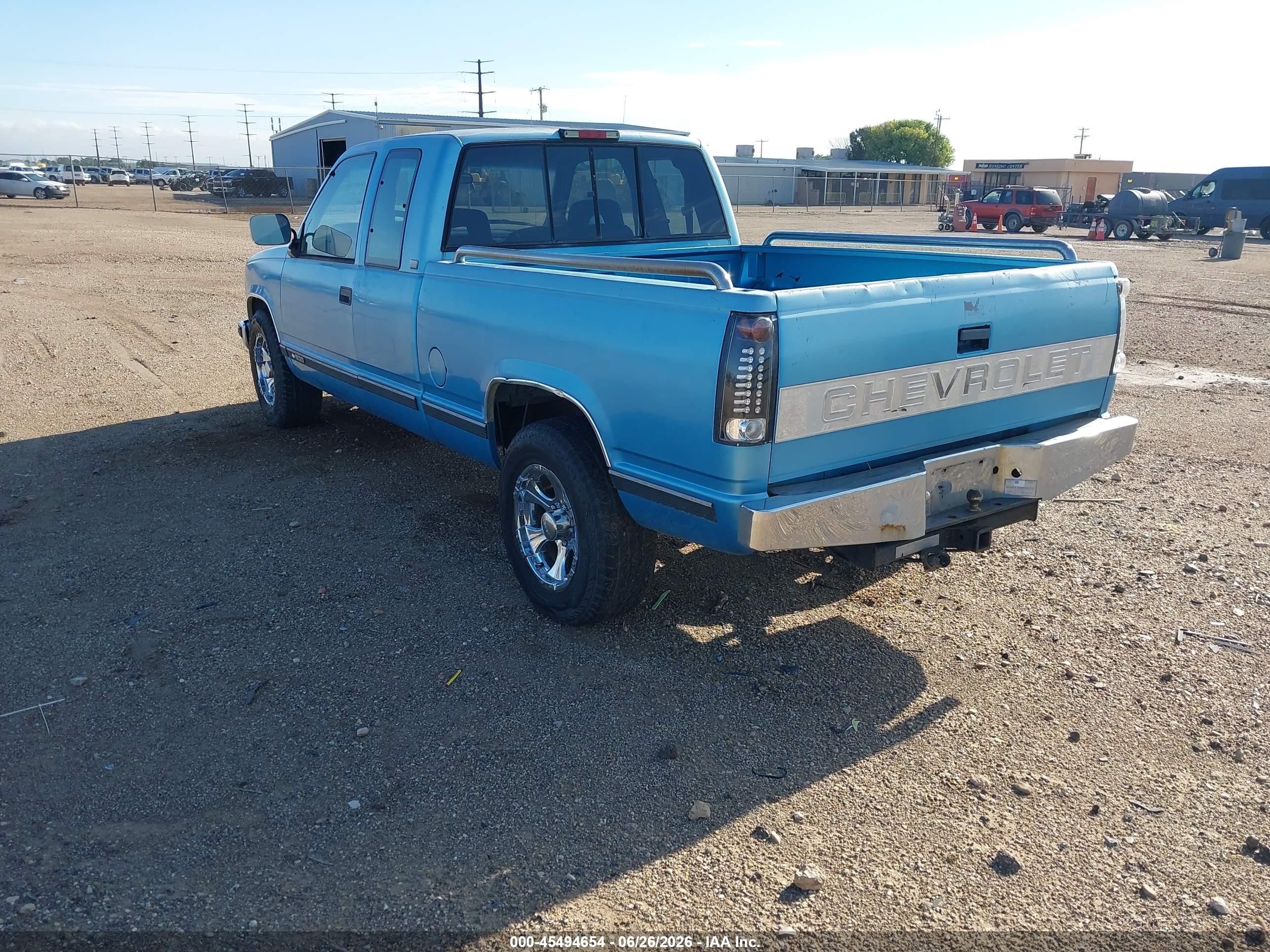 1994 Chevrolet Gmt-400 C1500 Blue vin: 1GCEC19K5RE280974
