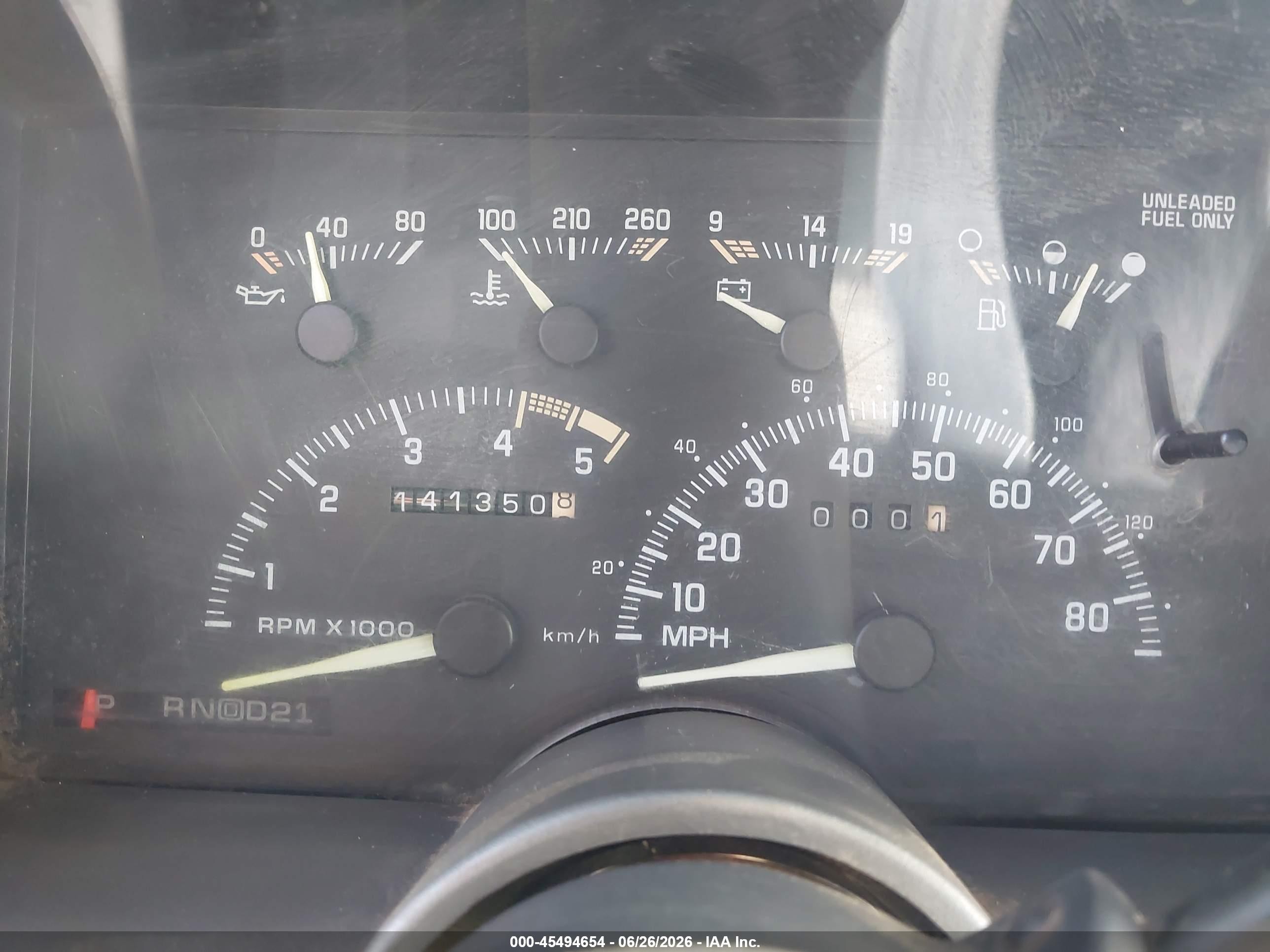 1994 Chevrolet Gmt-400 C1500 Blue vin: 1GCEC19K5RE280974