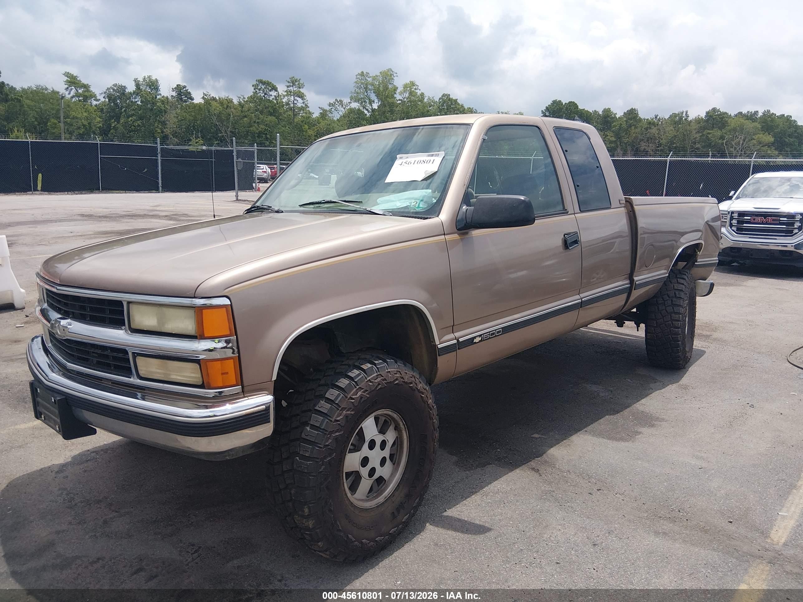 1995 Chevrolet Gmt-400 C1500 Tan vin: 1GCEC19K5SE153602