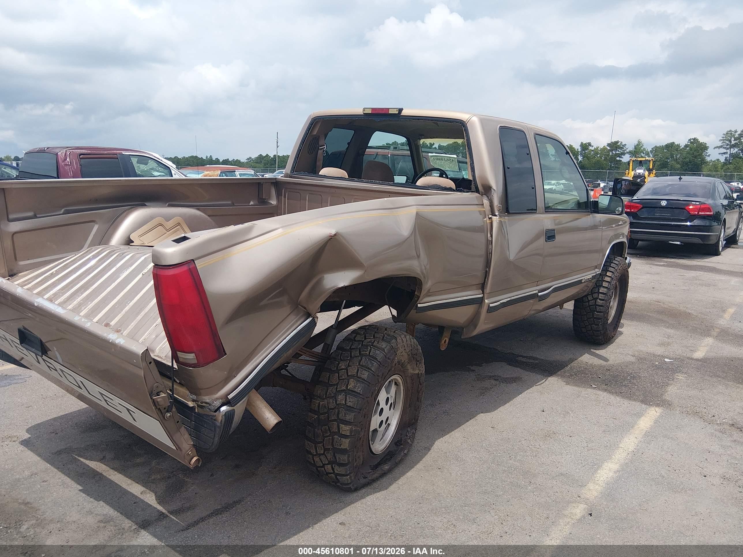 1995 Chevrolet Gmt-400 C1500 Tan vin: 1GCEC19K5SE153602