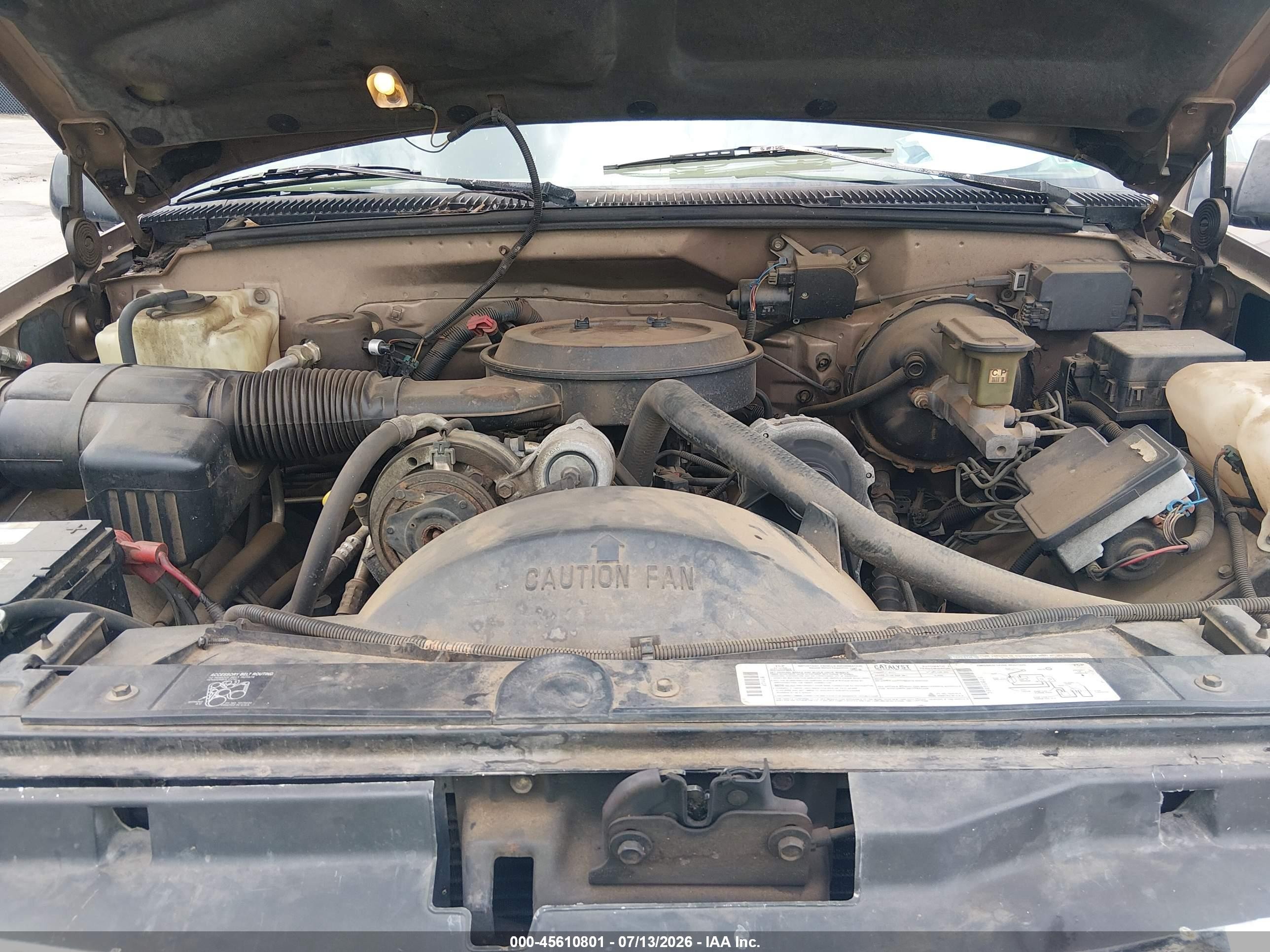 1995 Chevrolet Gmt-400 C1500 Tan vin: 1GCEC19K5SE153602