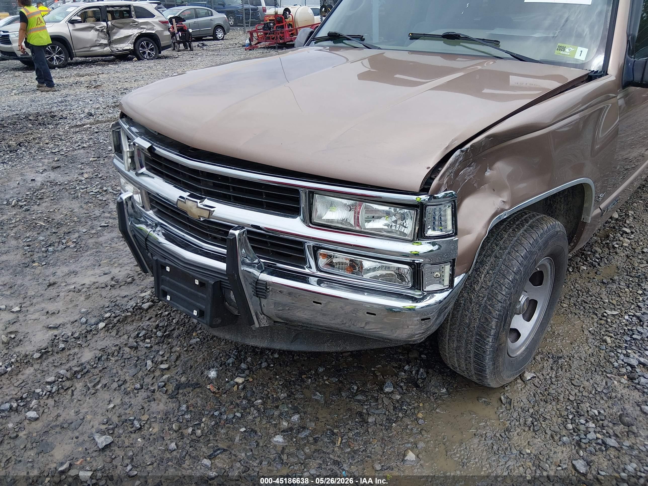 1995 Chevrolet Gmt-400 C1500 Tan vin: 1GCEC19K5SE196627