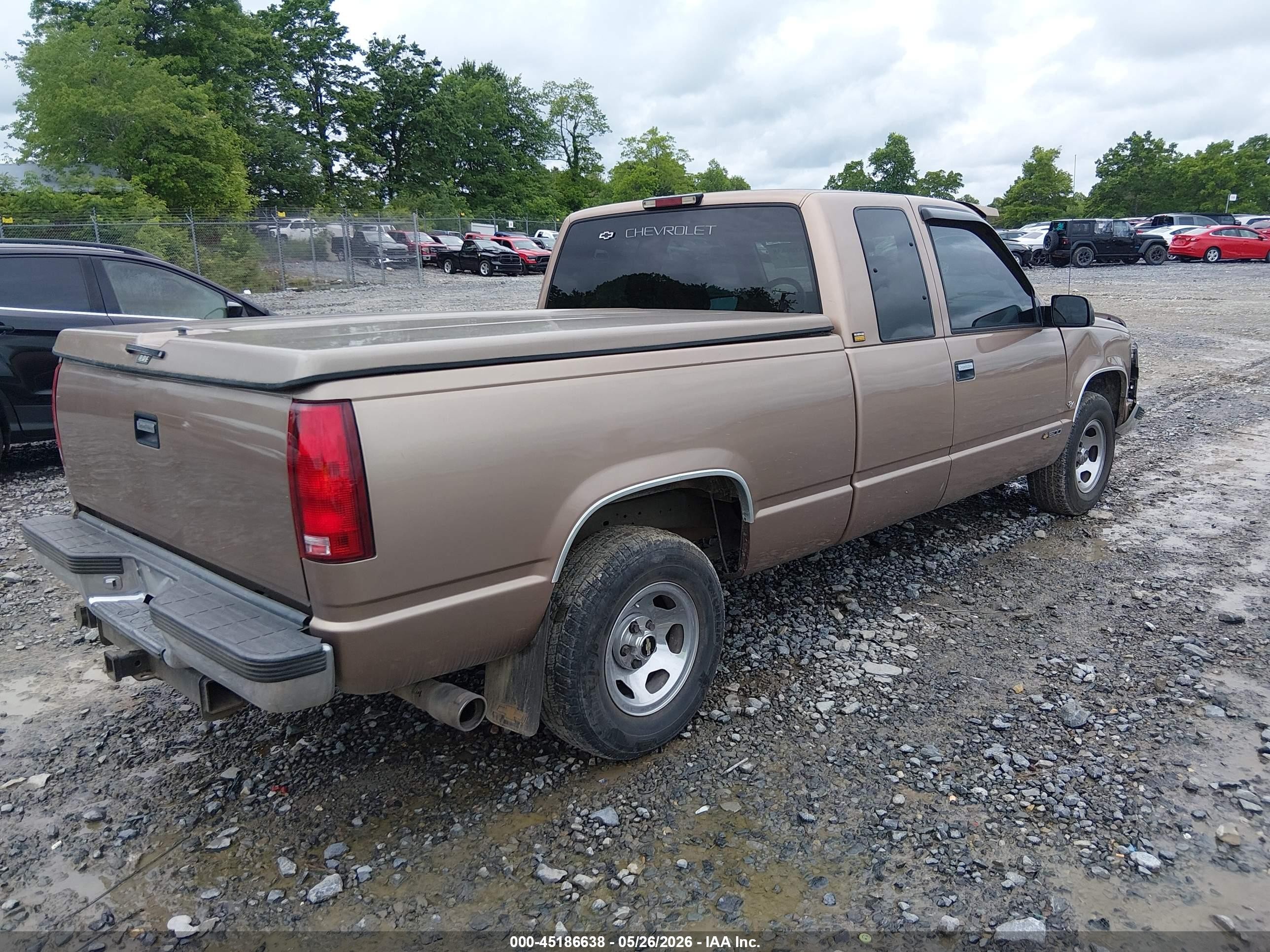 1995 Chevrolet Gmt-400 C1500 Tan vin: 1GCEC19K5SE196627