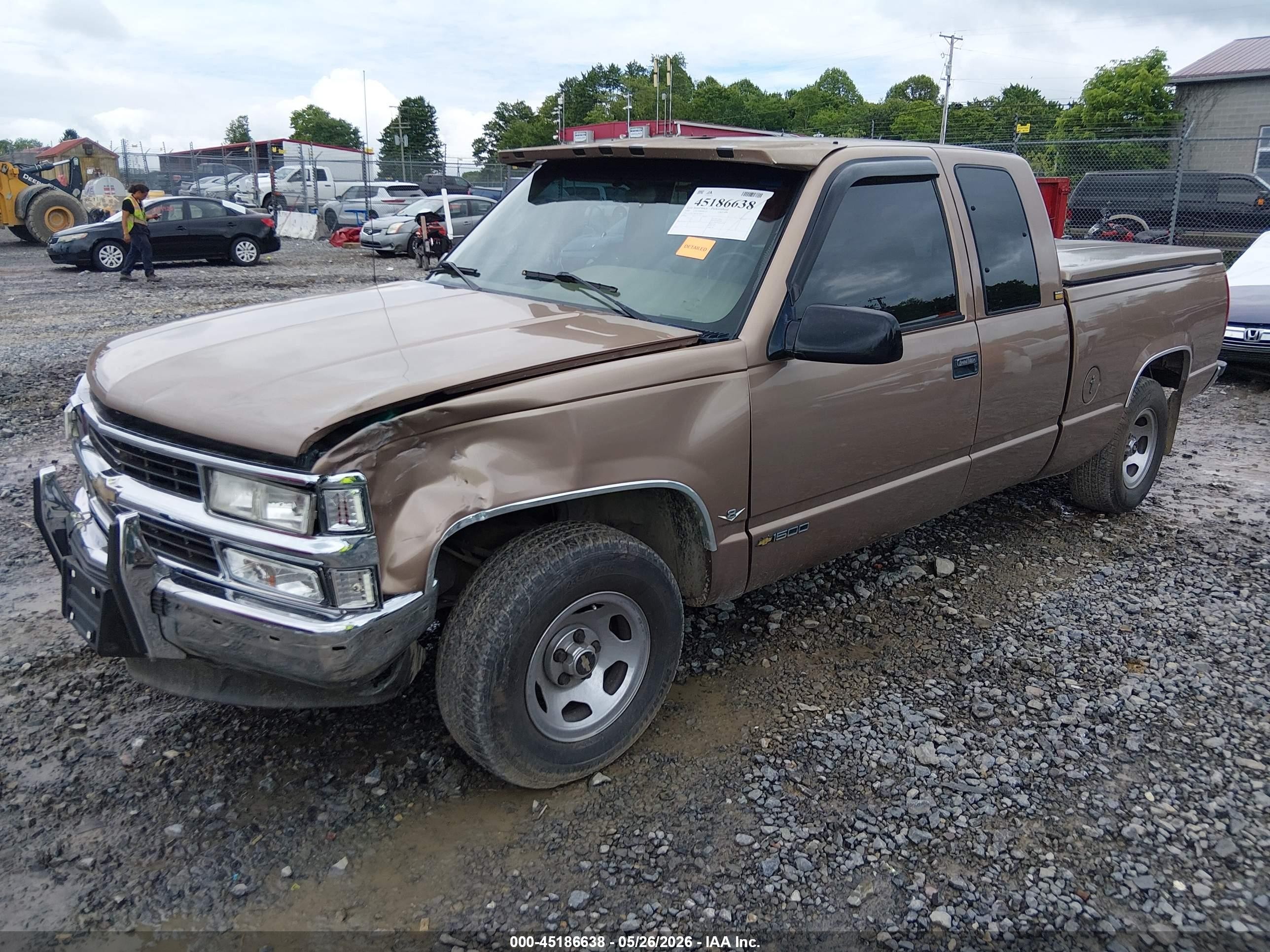 1995 Chevrolet Gmt-400 C1500 Tan vin: 1GCEC19K5SE196627